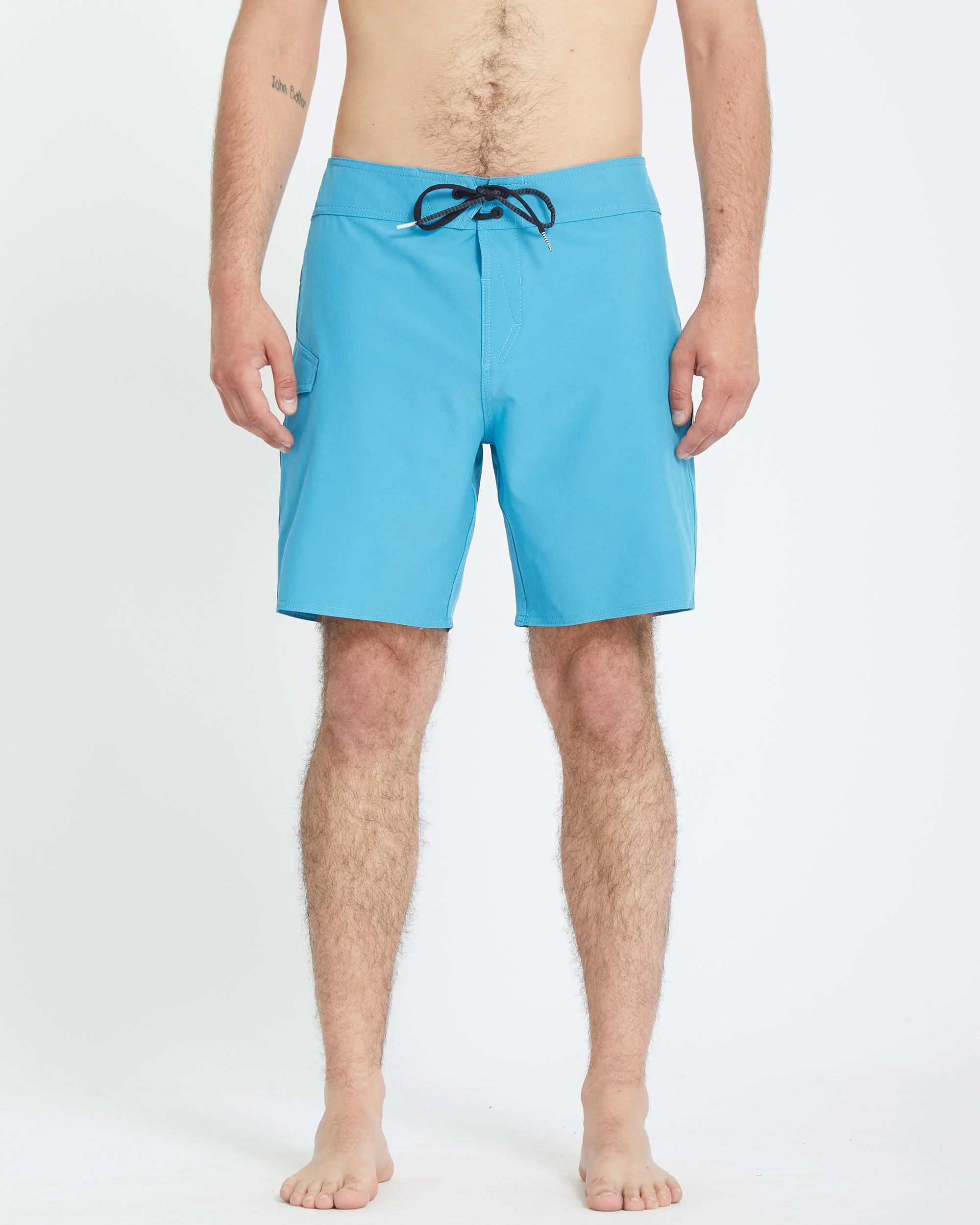 Lido Solid Mod 18" Boardshorts - BAY BLUE