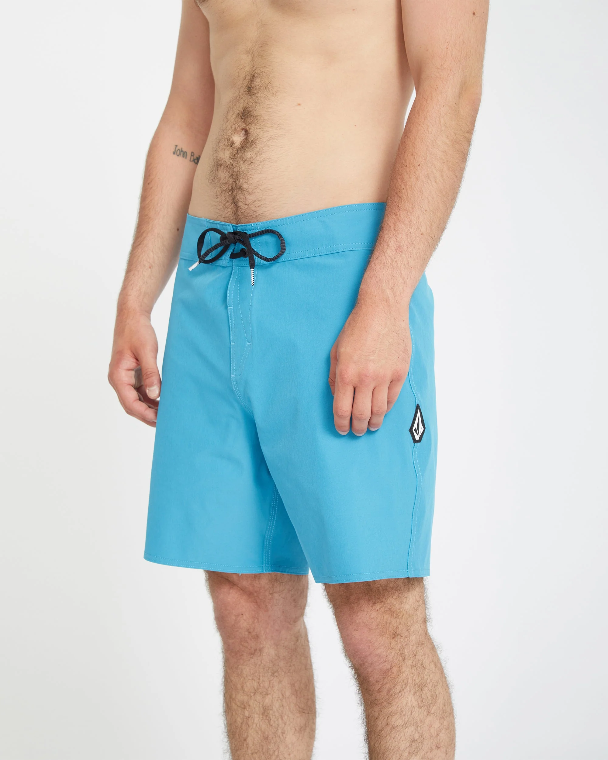 Lido Solid Mod 18" Boardshorts - BAY BLUE - Image 3