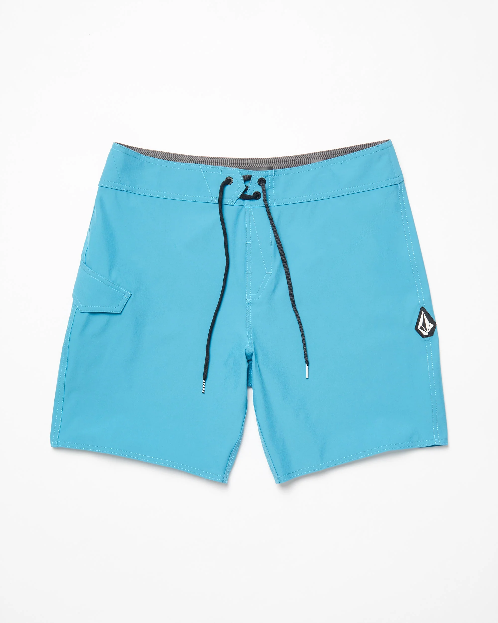Lido Solid Mod 18" Boardshorts - BAY BLUE - Image 7