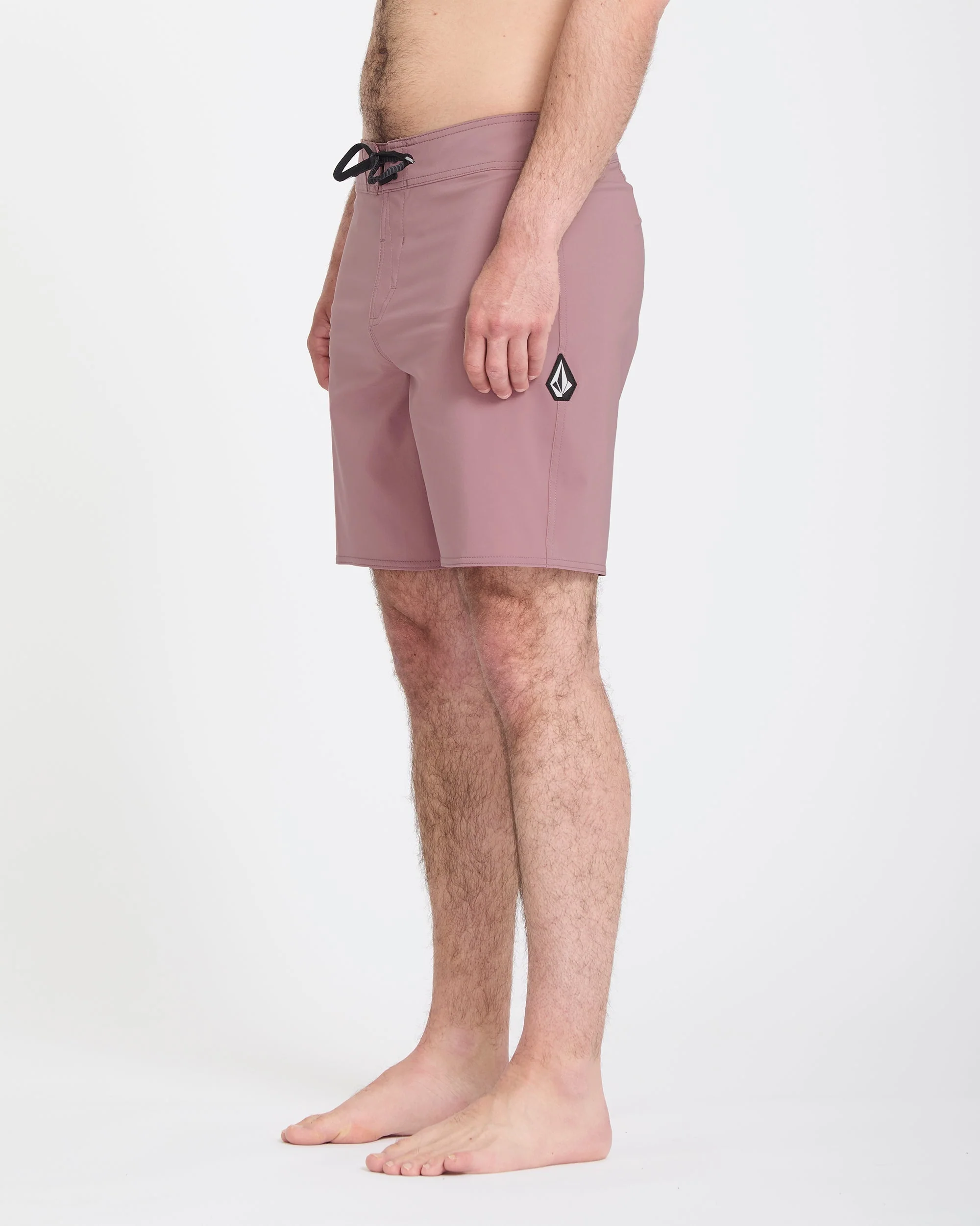 Lido Solid Mod 18" Boardshorts - Stone Rose - Image 4
