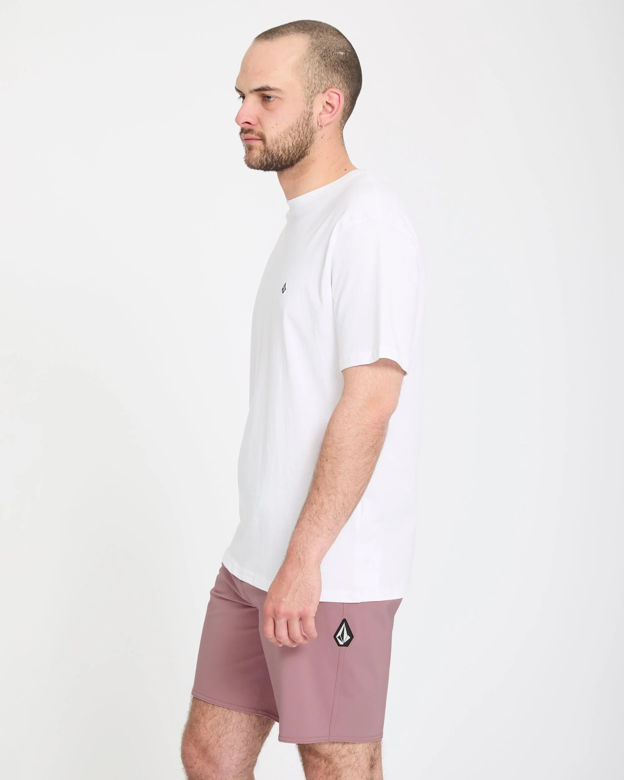 Lido Solid Mod 18" Boardshorts - Stone Rose - Image 8