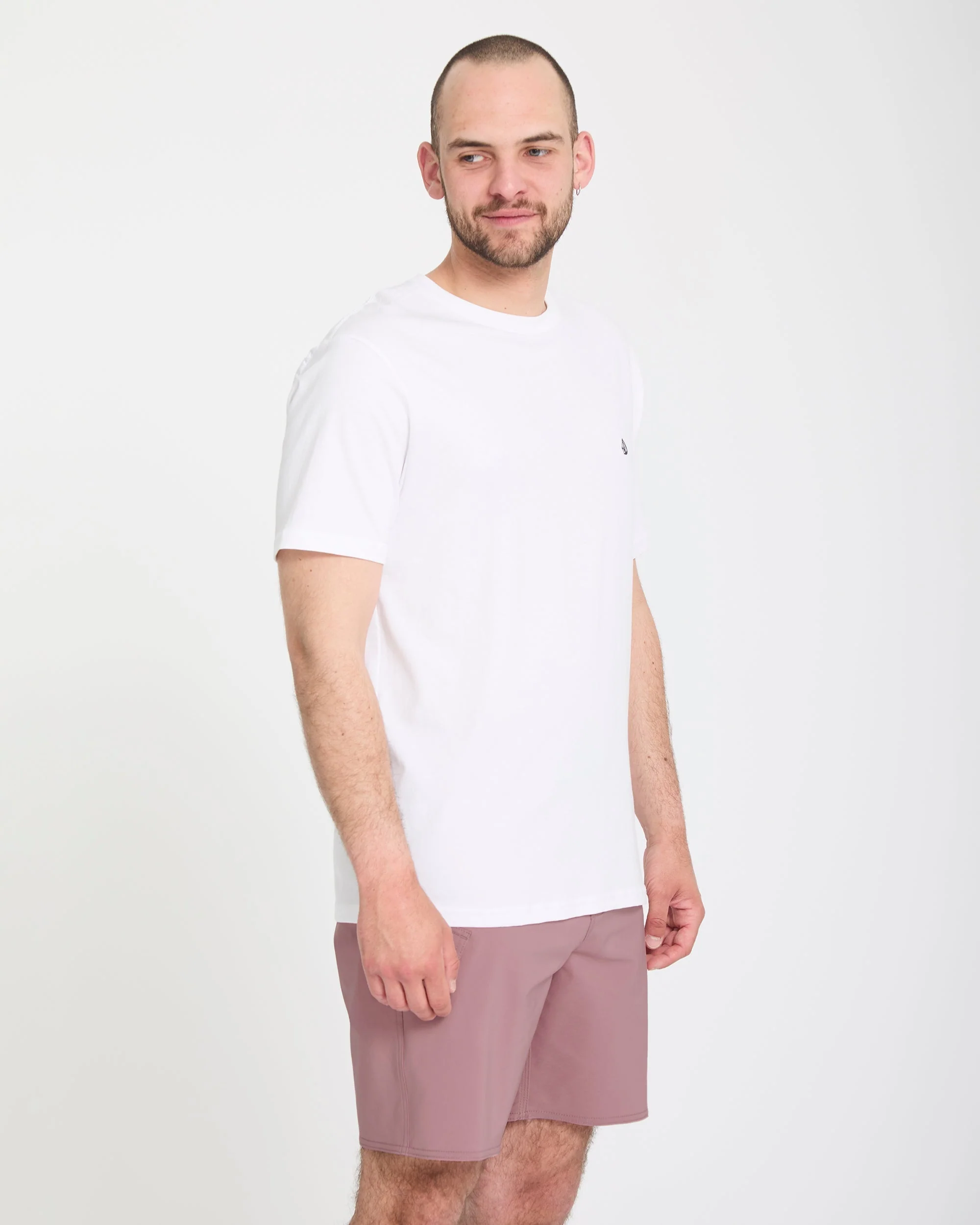 Lido Solid Mod 18" Boardshorts - Stone Rose - Image 9
