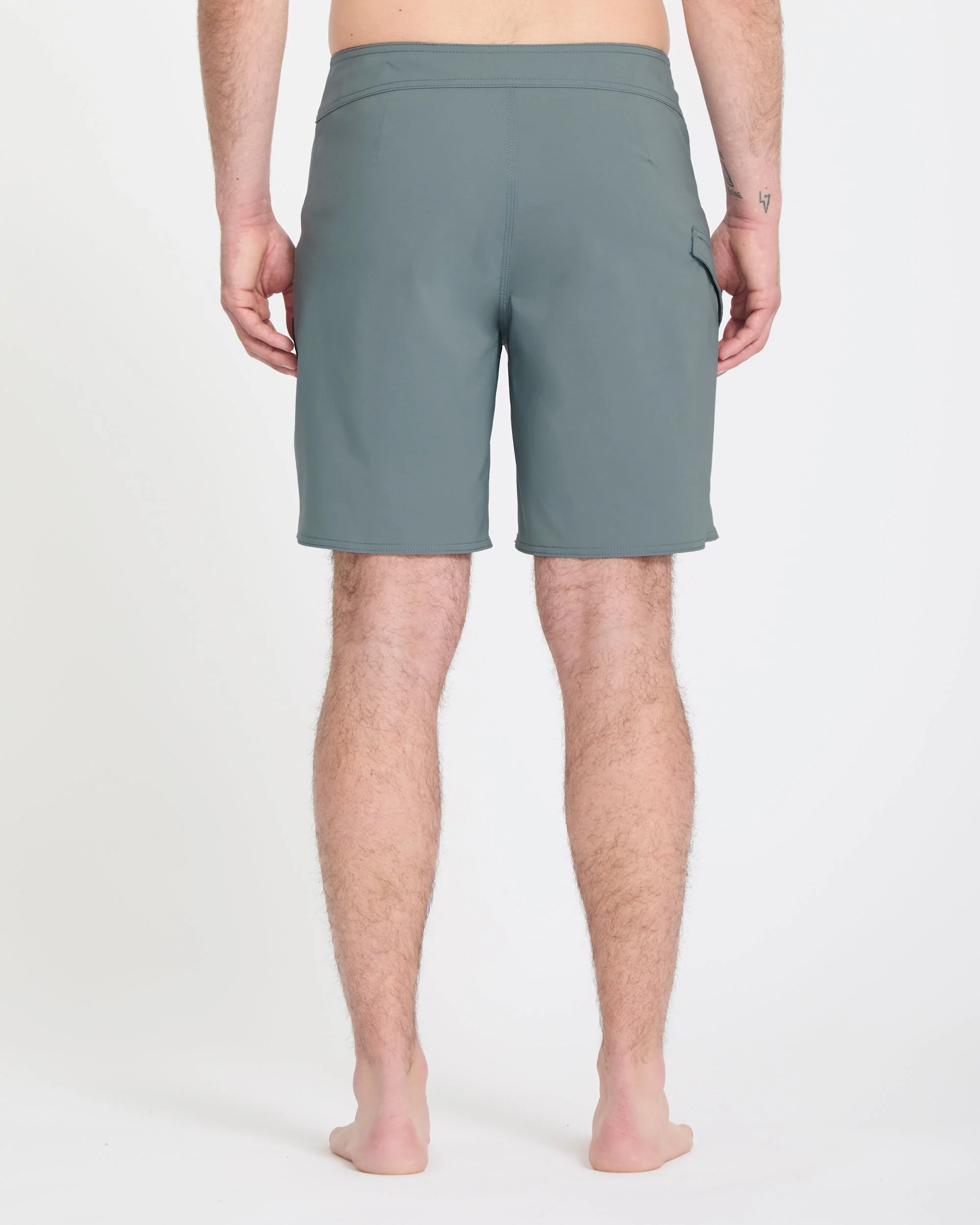 Lido Solid Mod 18" Boardshorts - Tradewinds - Image 2