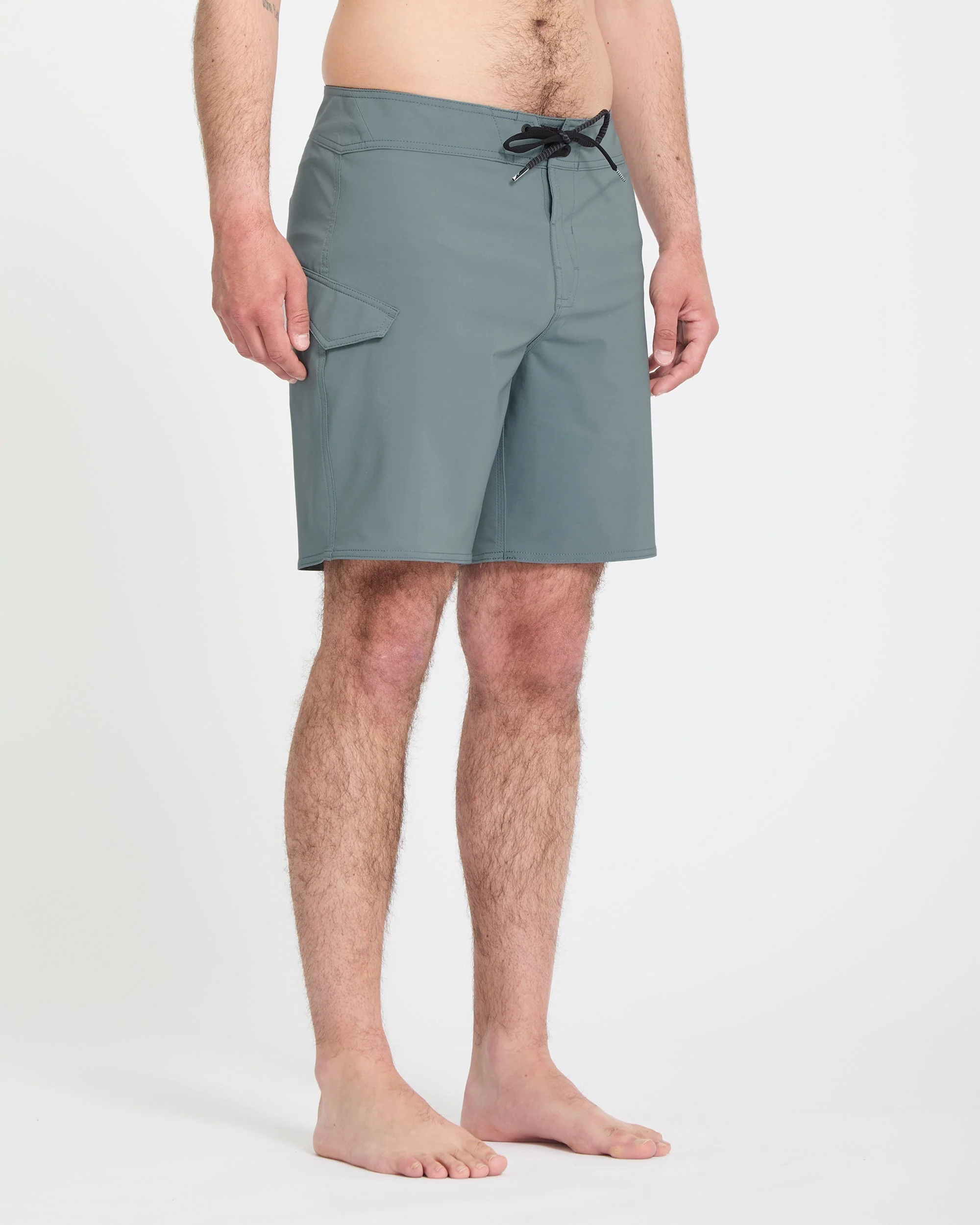 Lido Solid Mod 18" Boardshorts - Tradewinds - Image 6