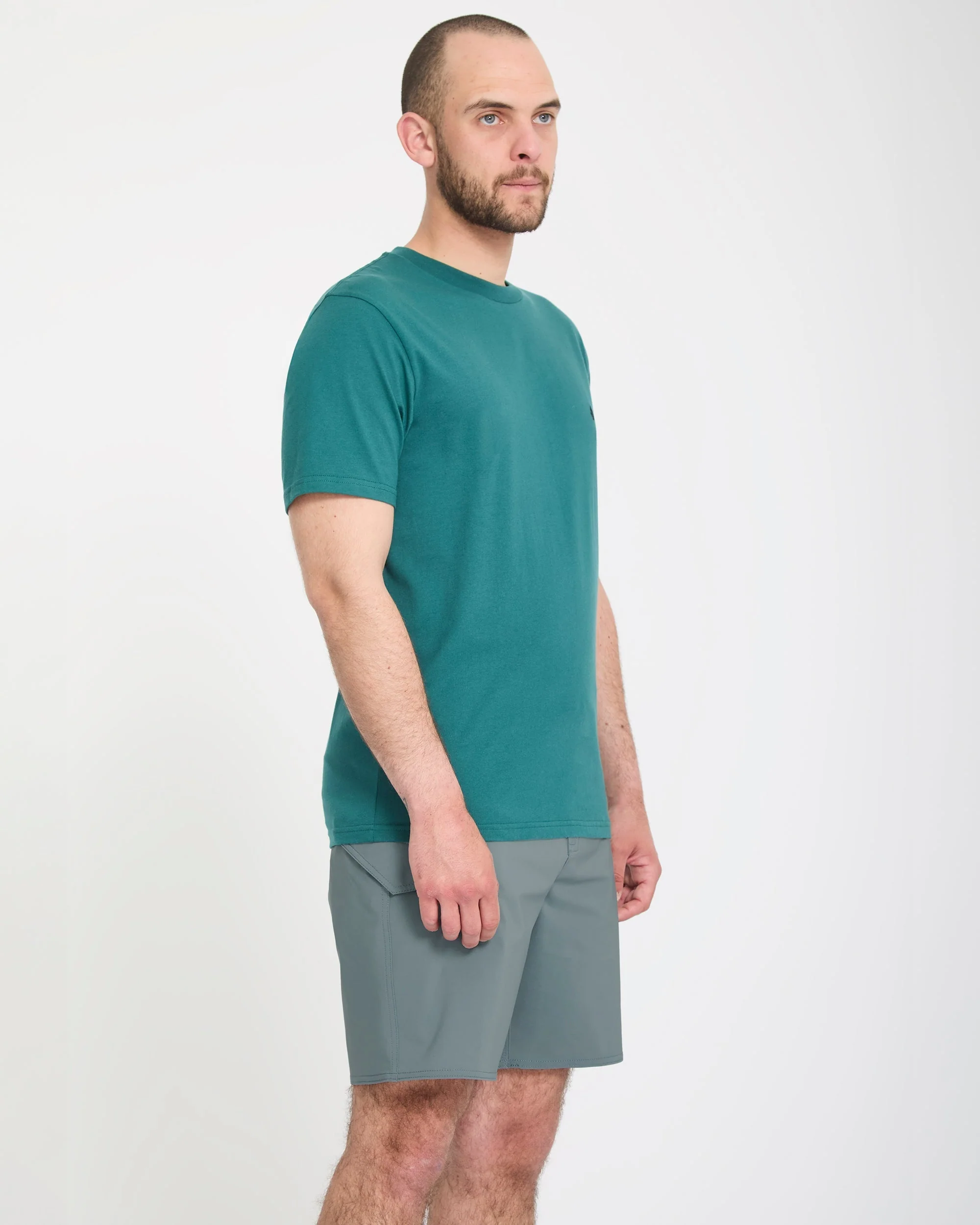 Lido Solid Mod 18" Boardshorts - Tradewinds - Image 9