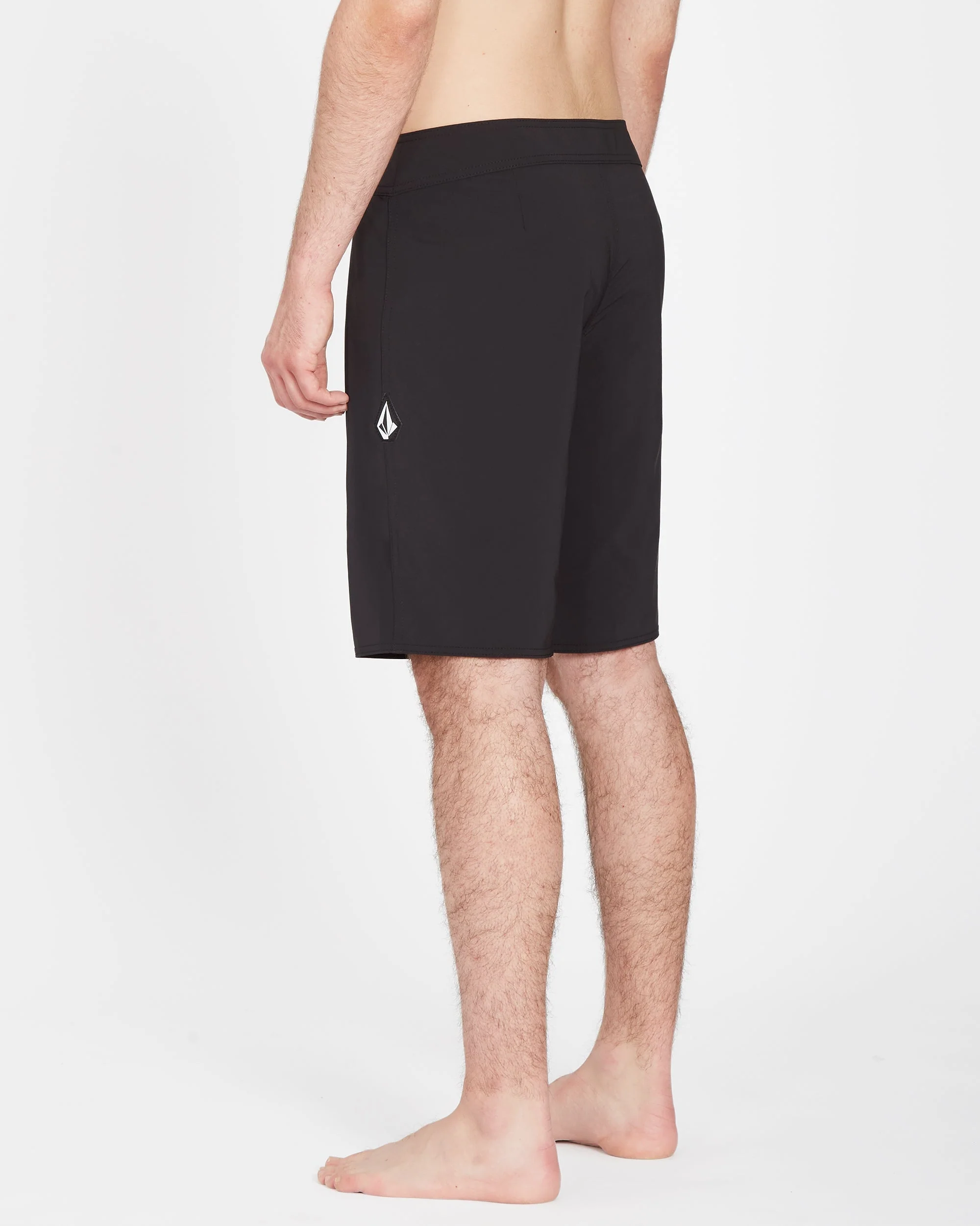 Lido Solid Mod 20" Boardshorts - Black - Image 3
