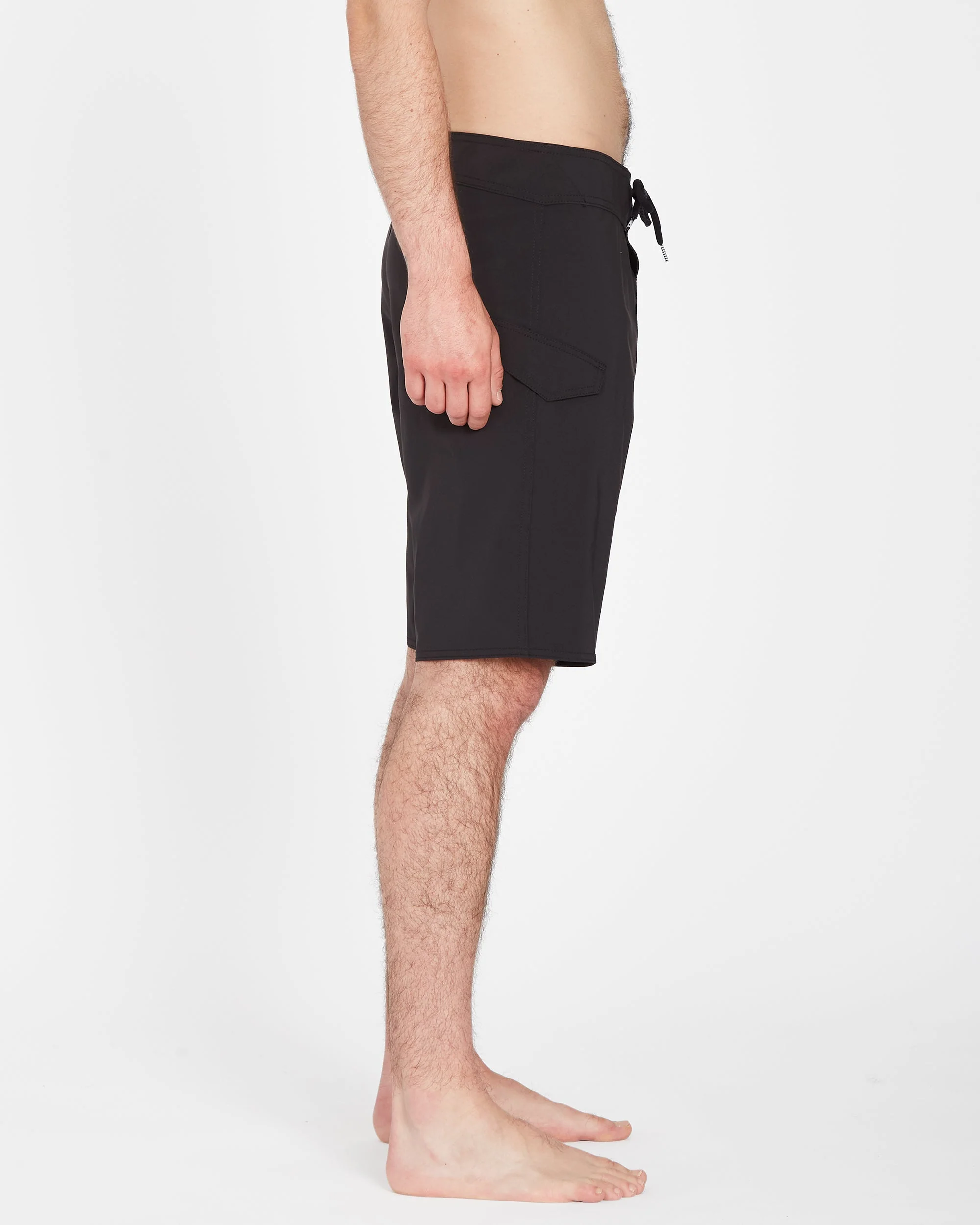 Lido Solid Mod 20" Boardshorts - Black - Image 6