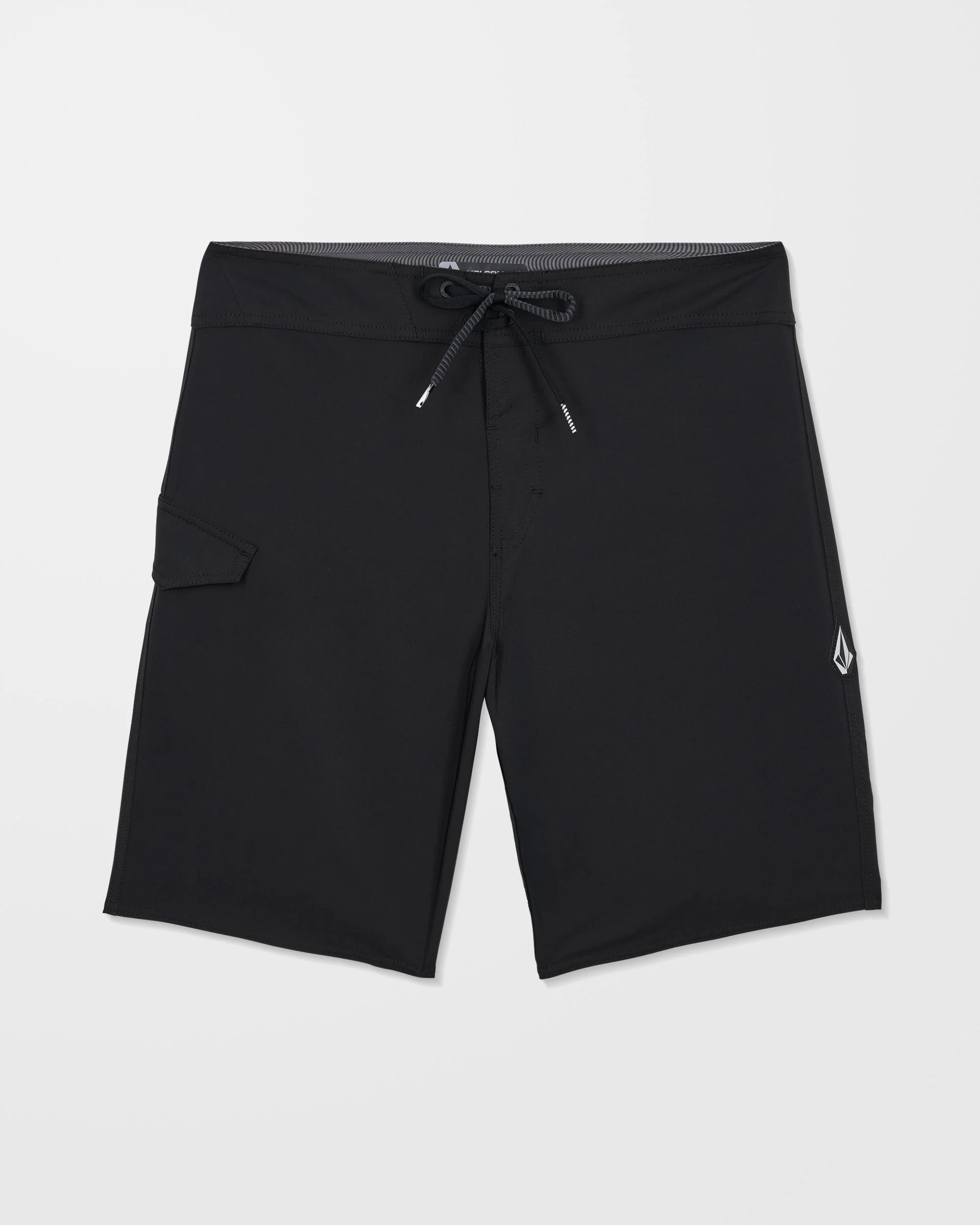 Lido Solid Mod 20" Boardshorts - Black - Image 9