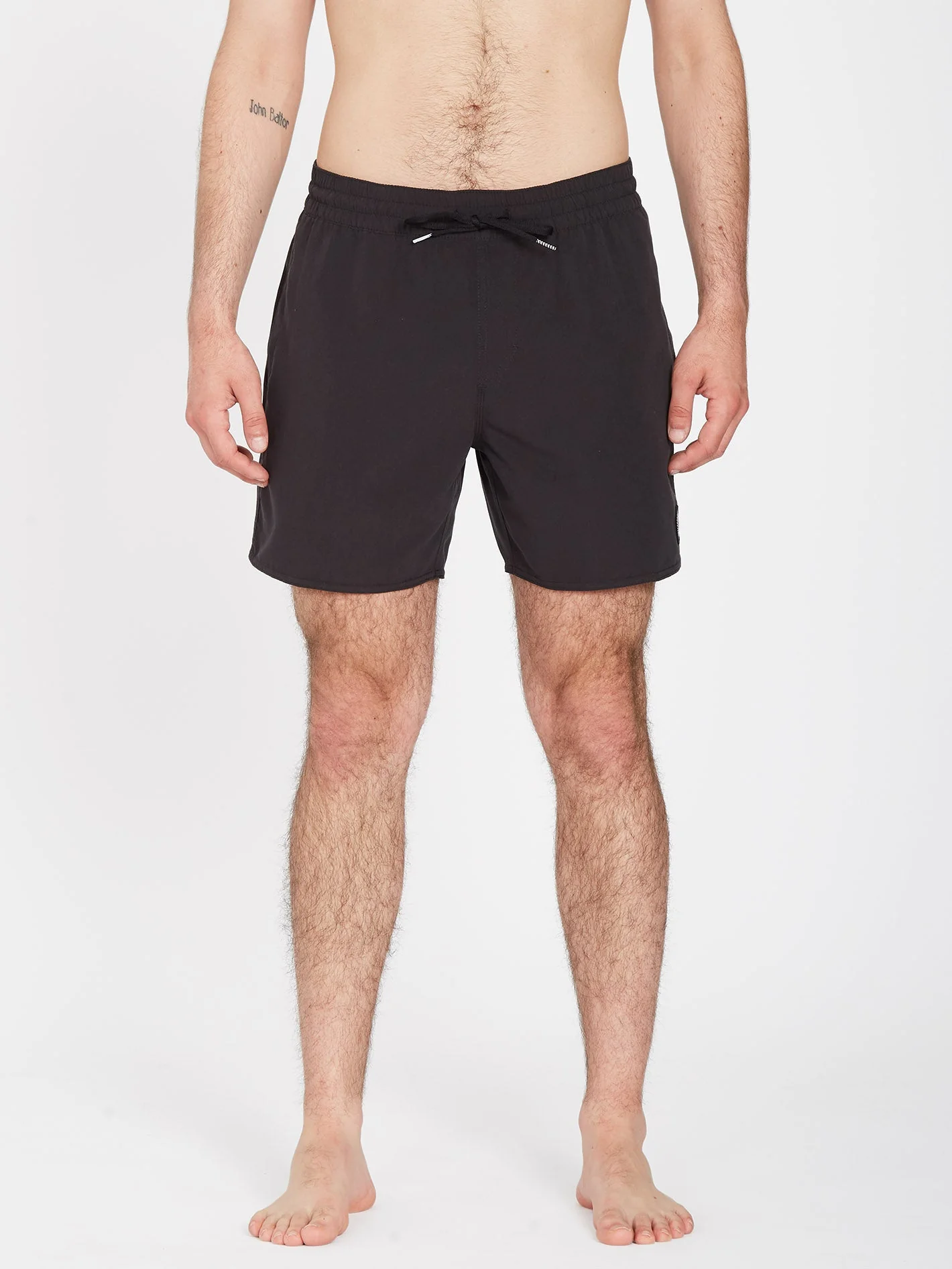 Lido Solid 16" Trunk - BLACK - Image 3