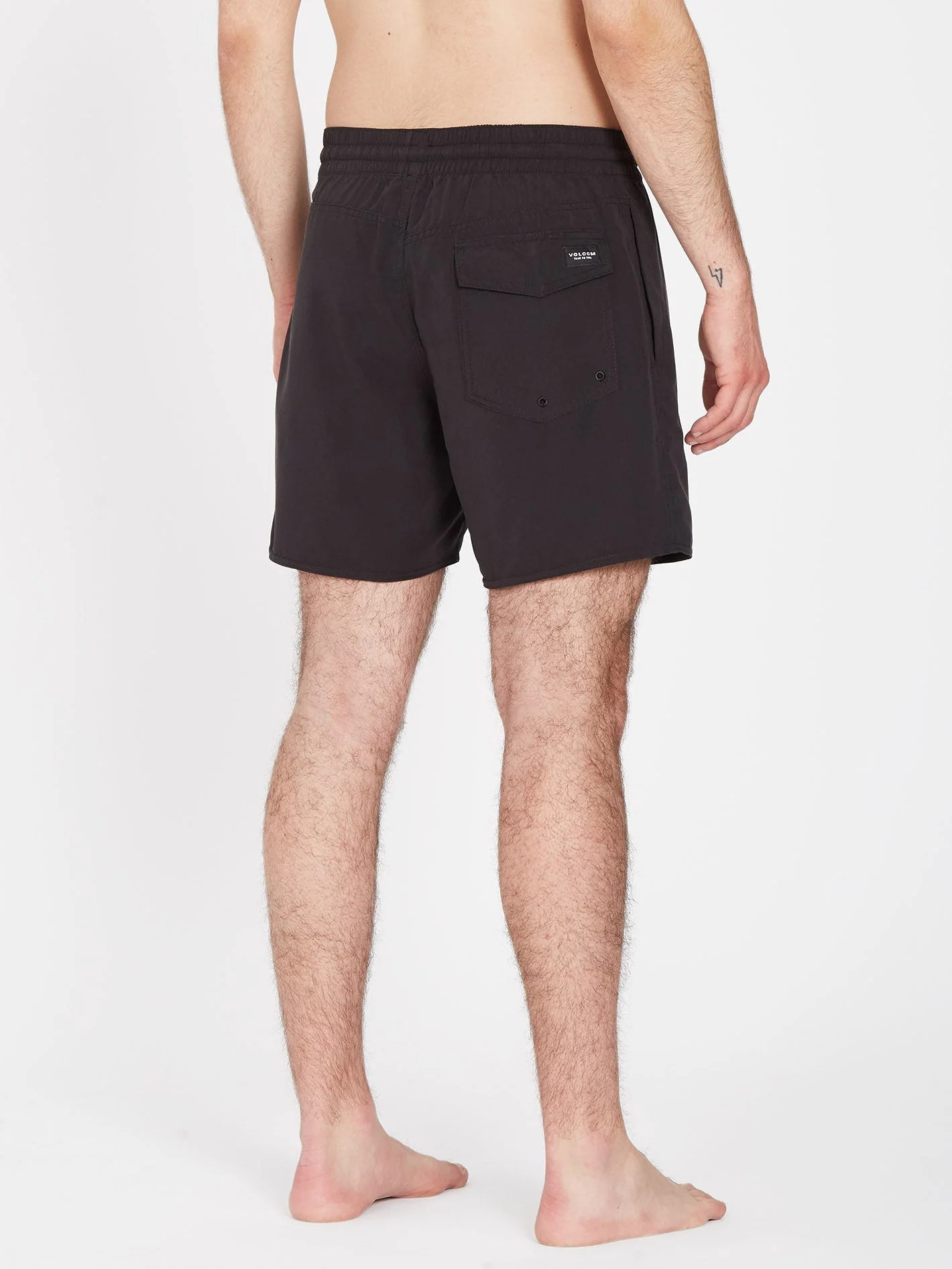 Lido Solid 16" Trunk - BLACK - Image 4