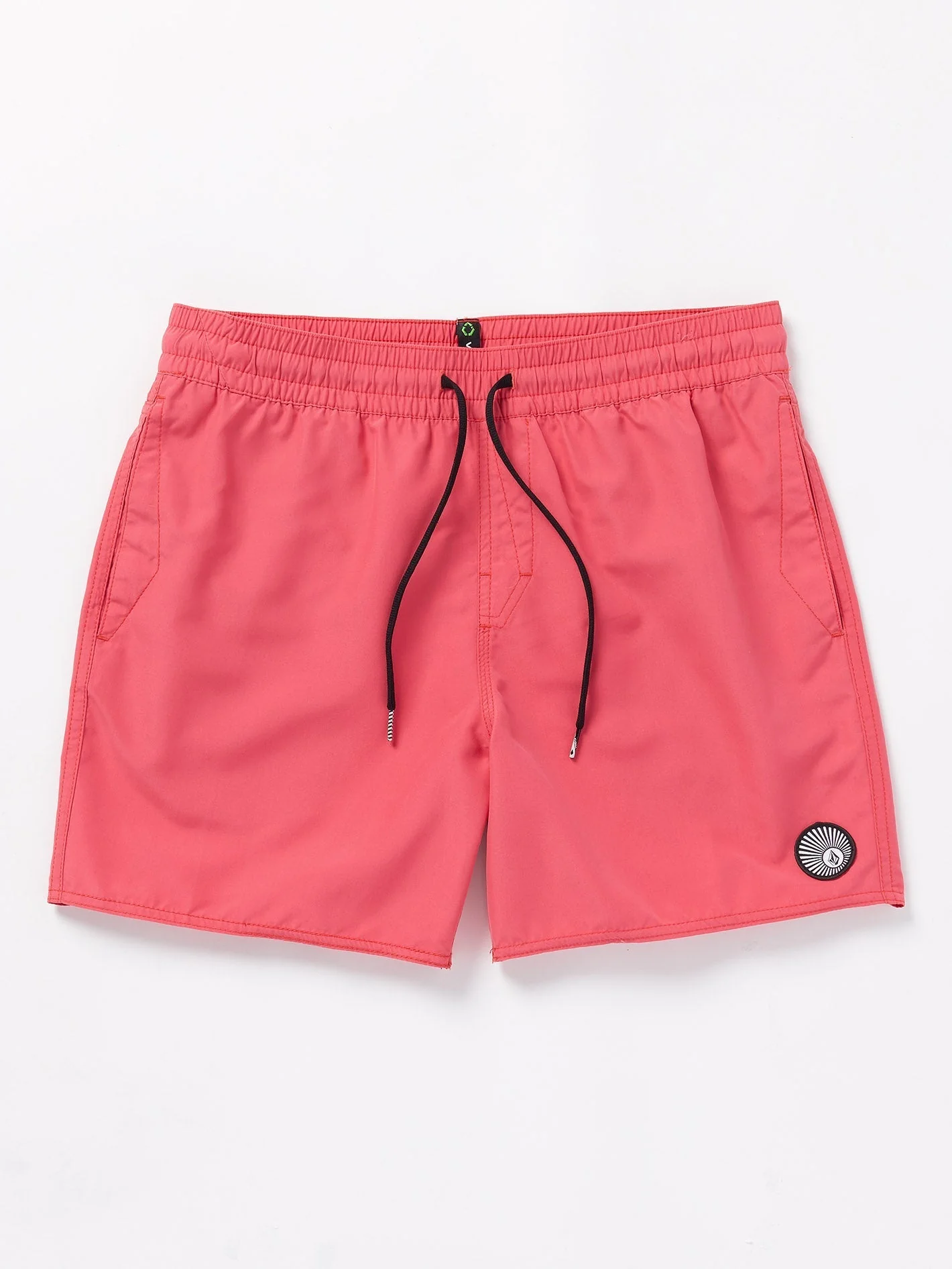 Lido Solid Trunk 16" Boardshort - WASHED RUBY - Image 4