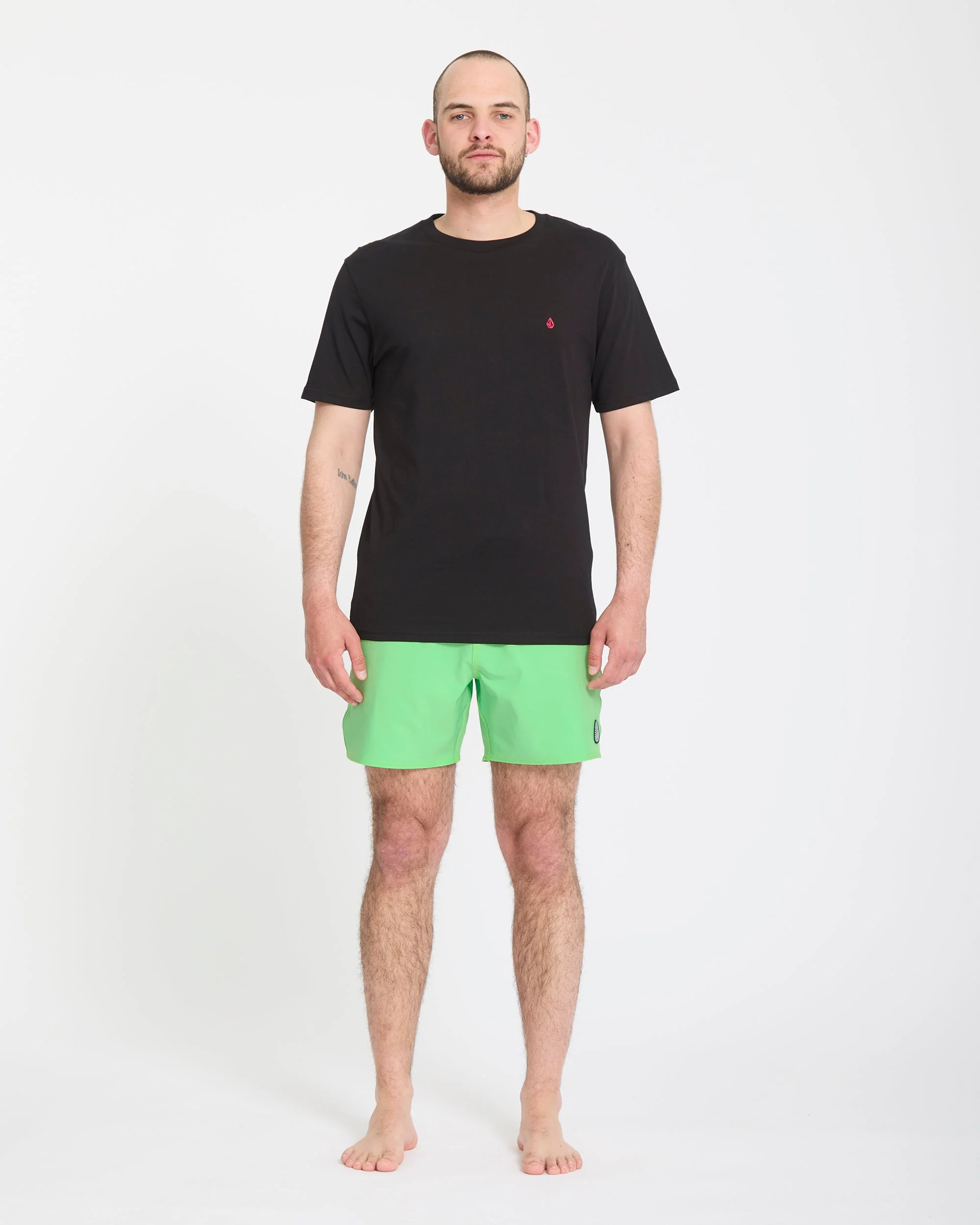 Lido Solid Trunk 16" Boardshorts - Island Green - Image 6