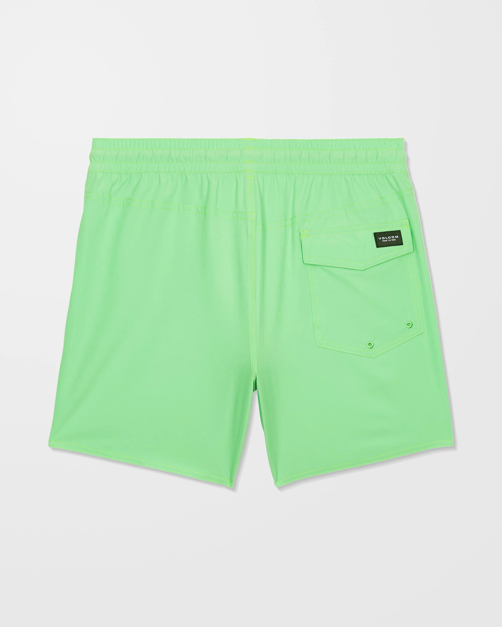 Lido Solid Trunk 16" Boardshorts - Island Green - Image 9