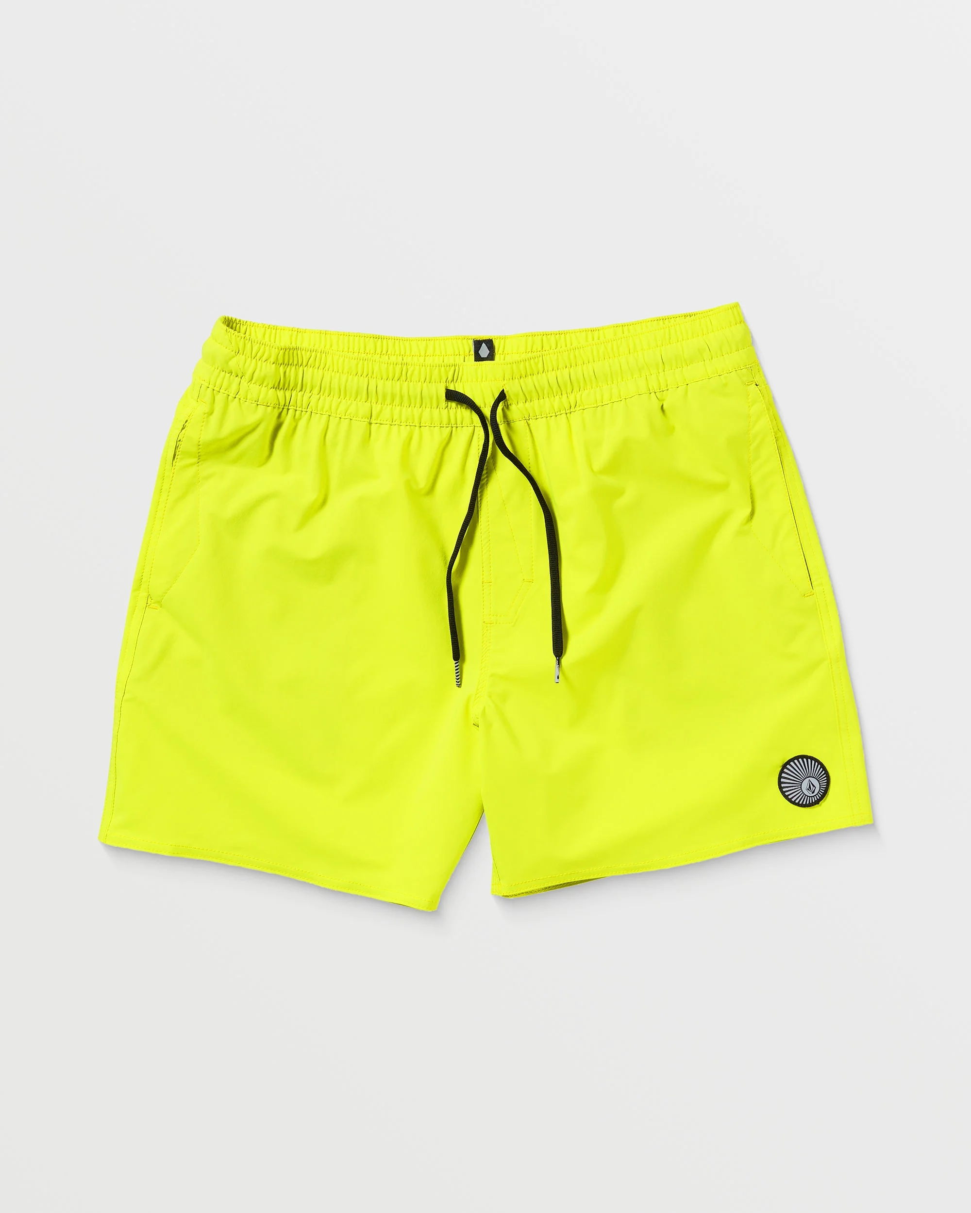 Lido Solid Trunk 16" Boardshorts - TENNIS BALL - Image 7