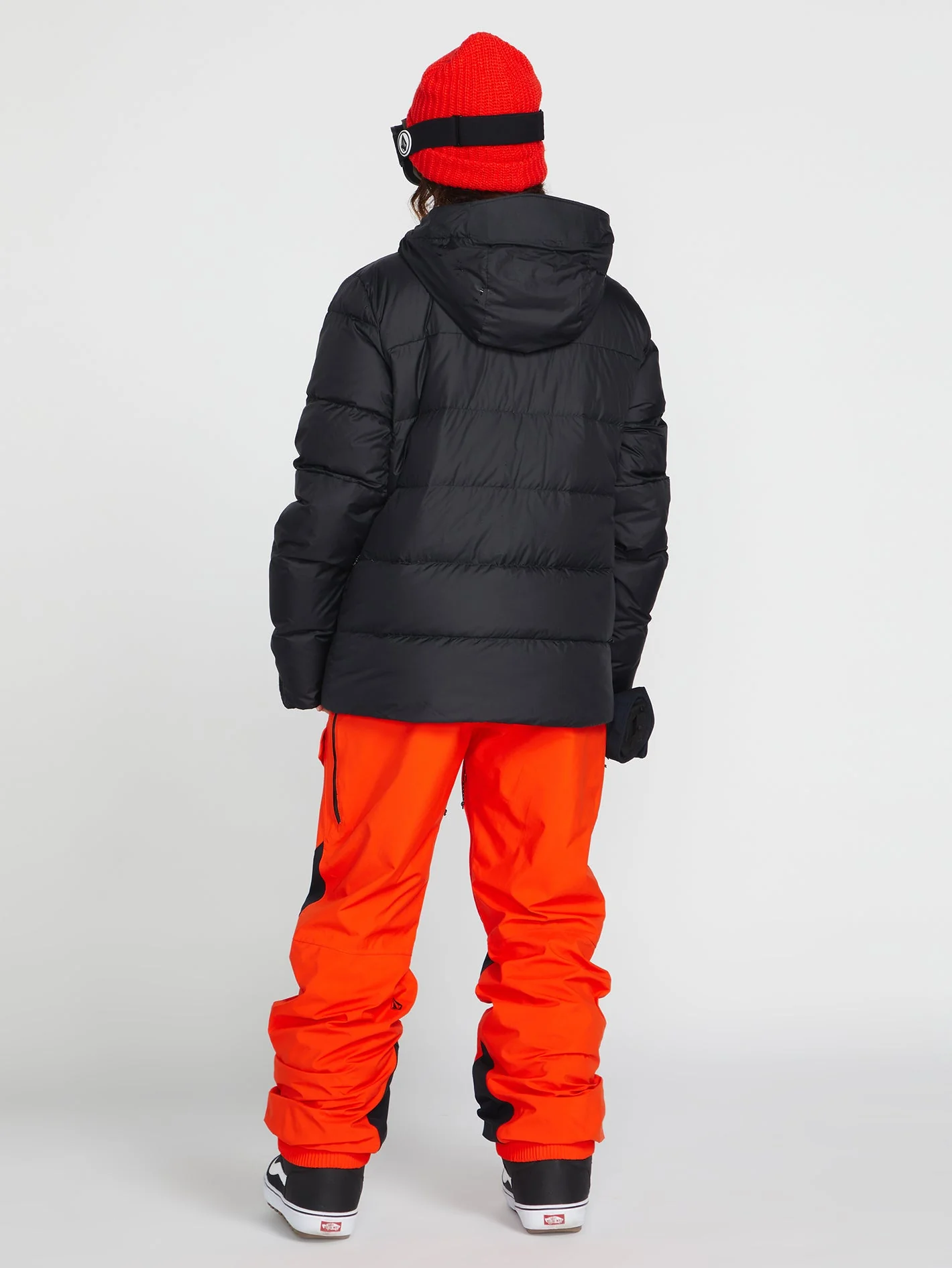 Lifted Down Jacket - Black (Unisex) - Image 2
