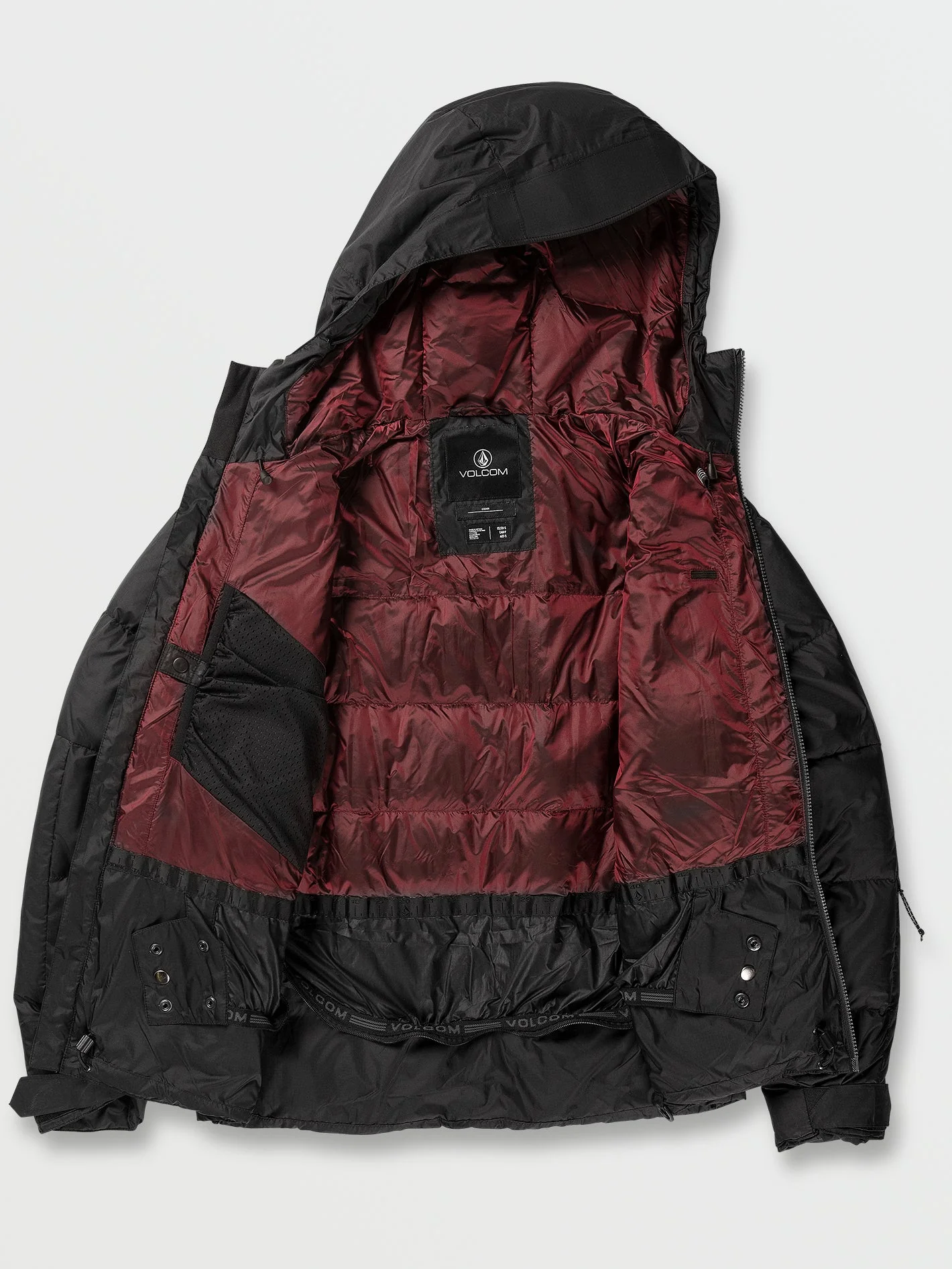 Lifted Down Jacket - Black (Unisex) - Image 6