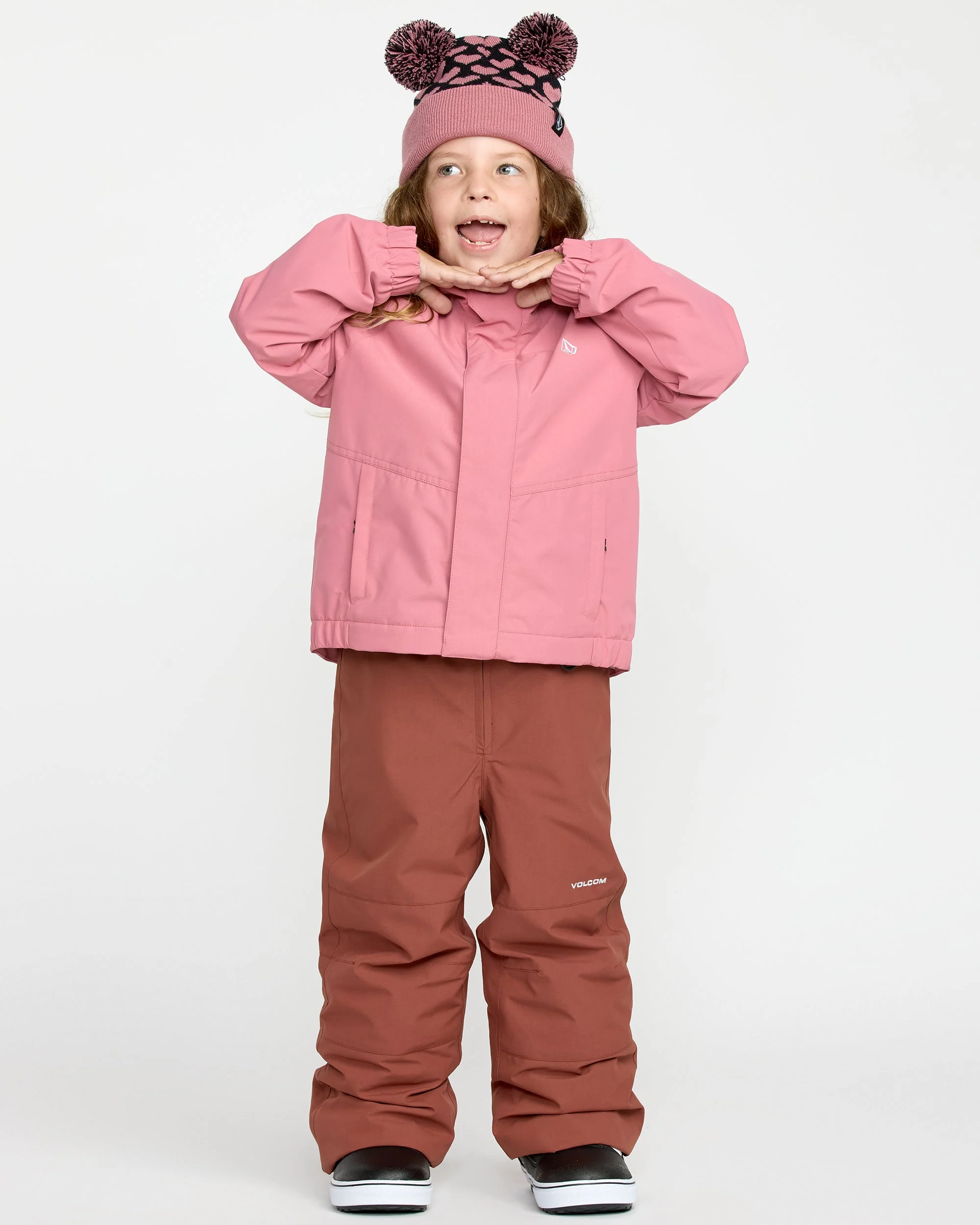 Little Flurry Insulated Latzhose - Henna - Image 4