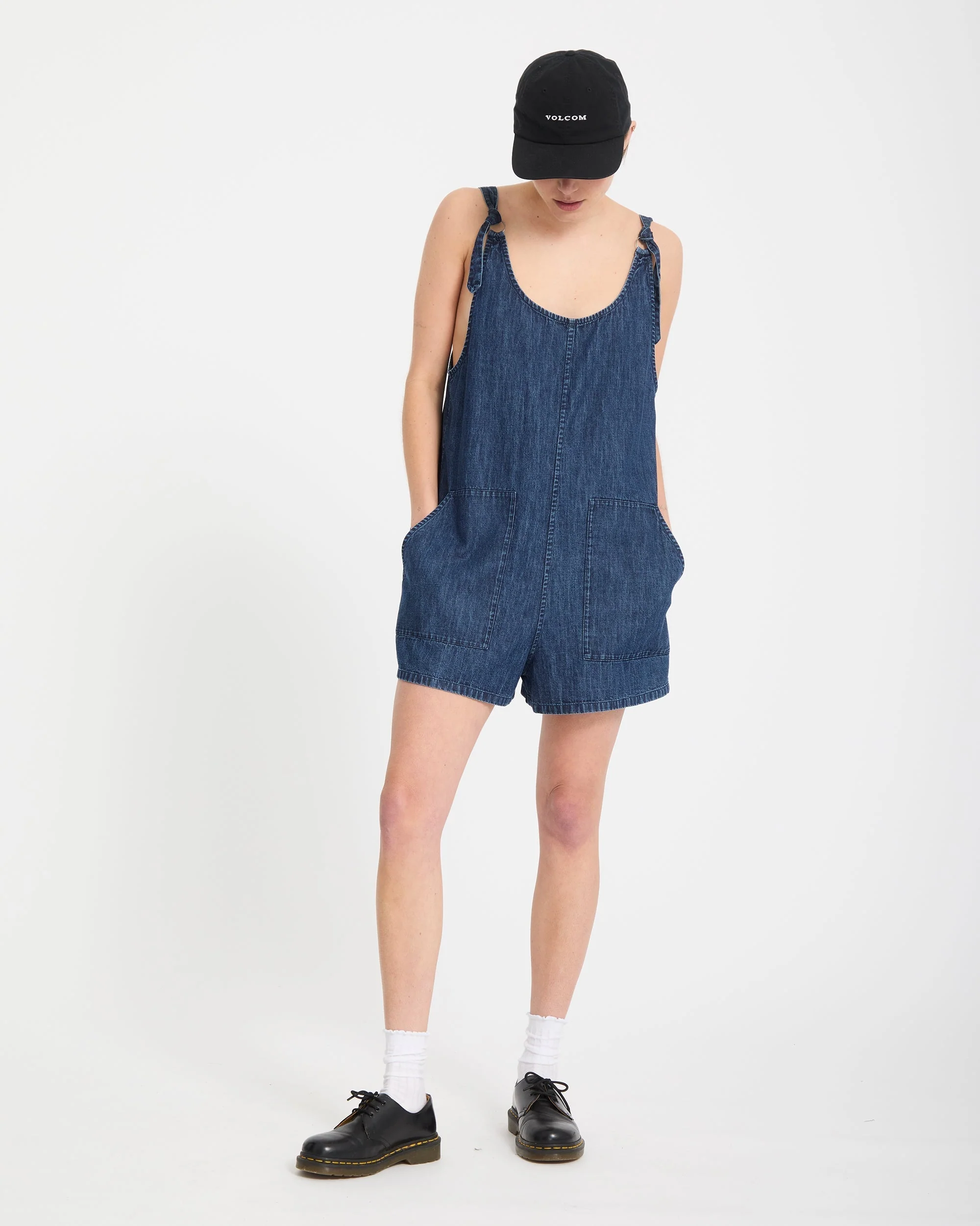 Lived In Kurzer Romper - Deja Blue - Image 5
