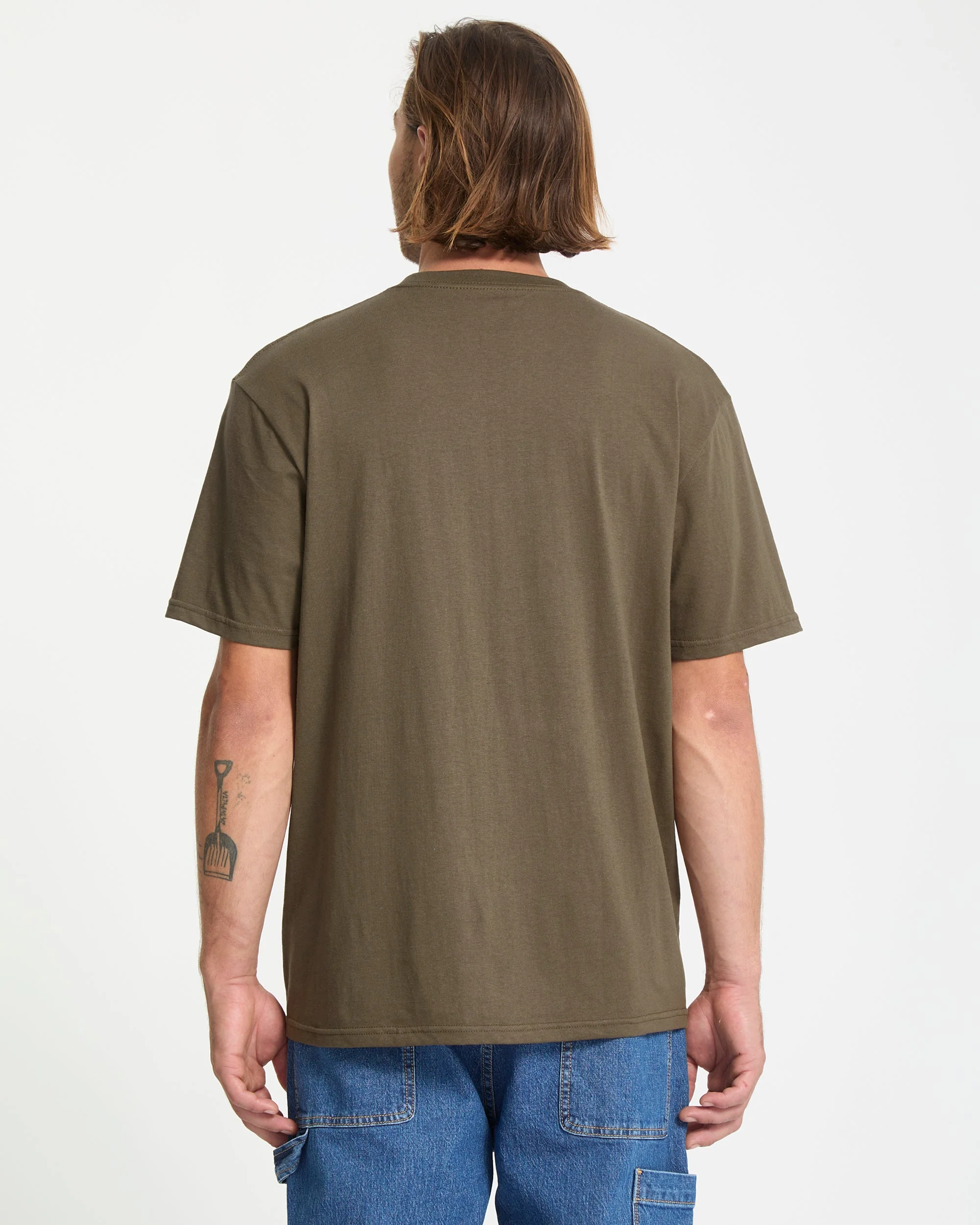 Longo Cats T-Shirt - Sage Leaf - Image 2