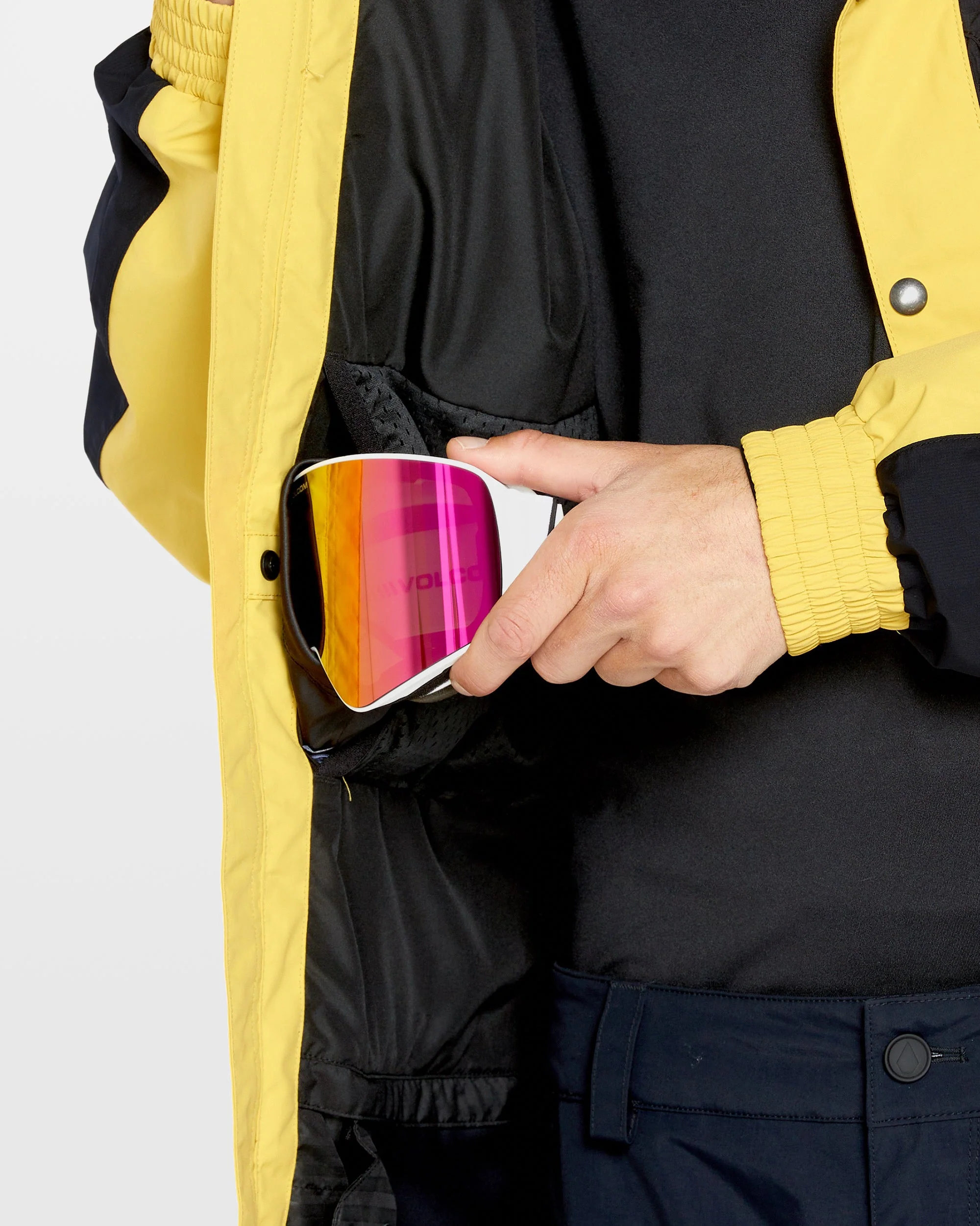 Longo Gore-Tex Jacke - Dark Yellow - Image 7