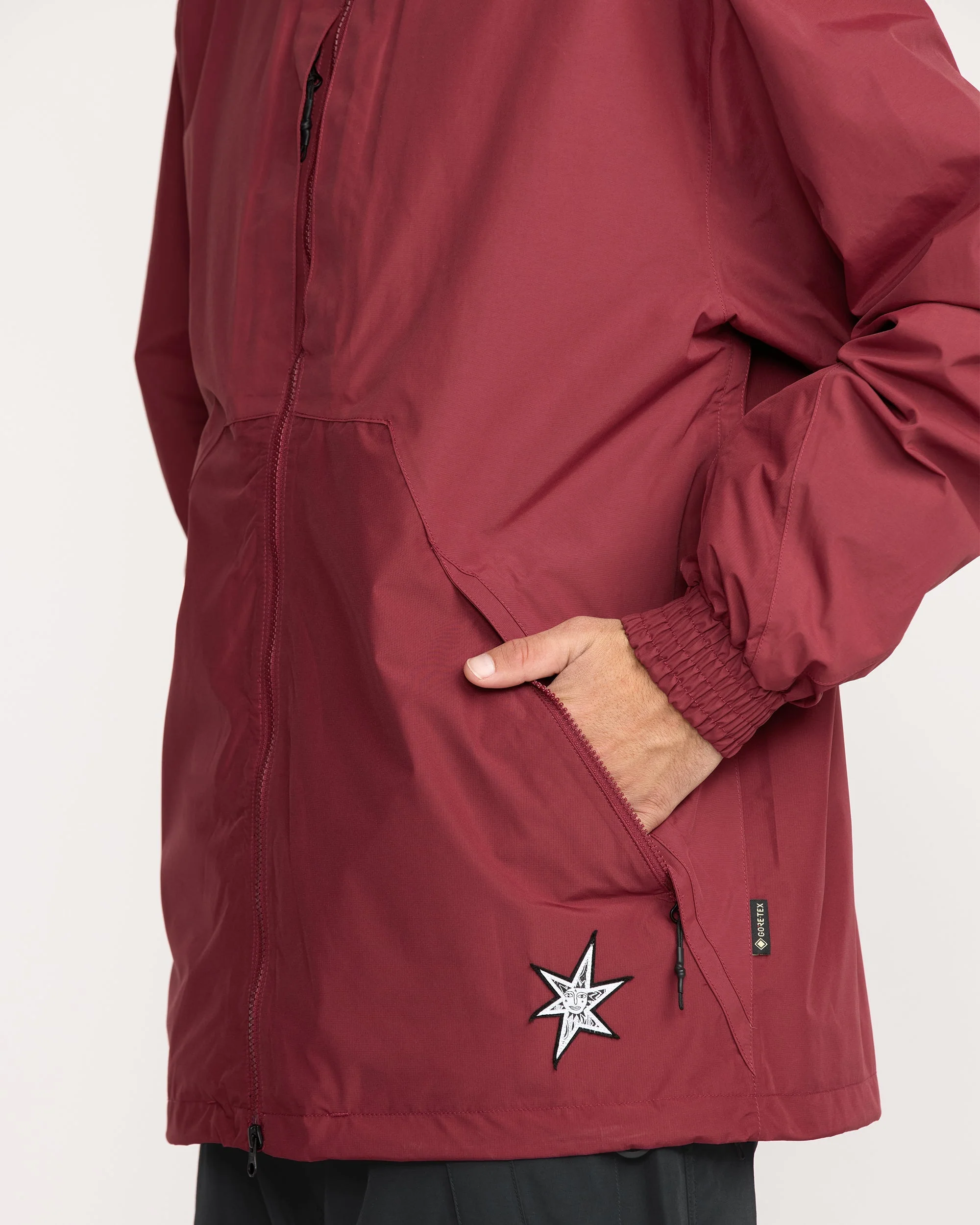 Longo Gore-Tex Jacke - Burnt Red - Image 10