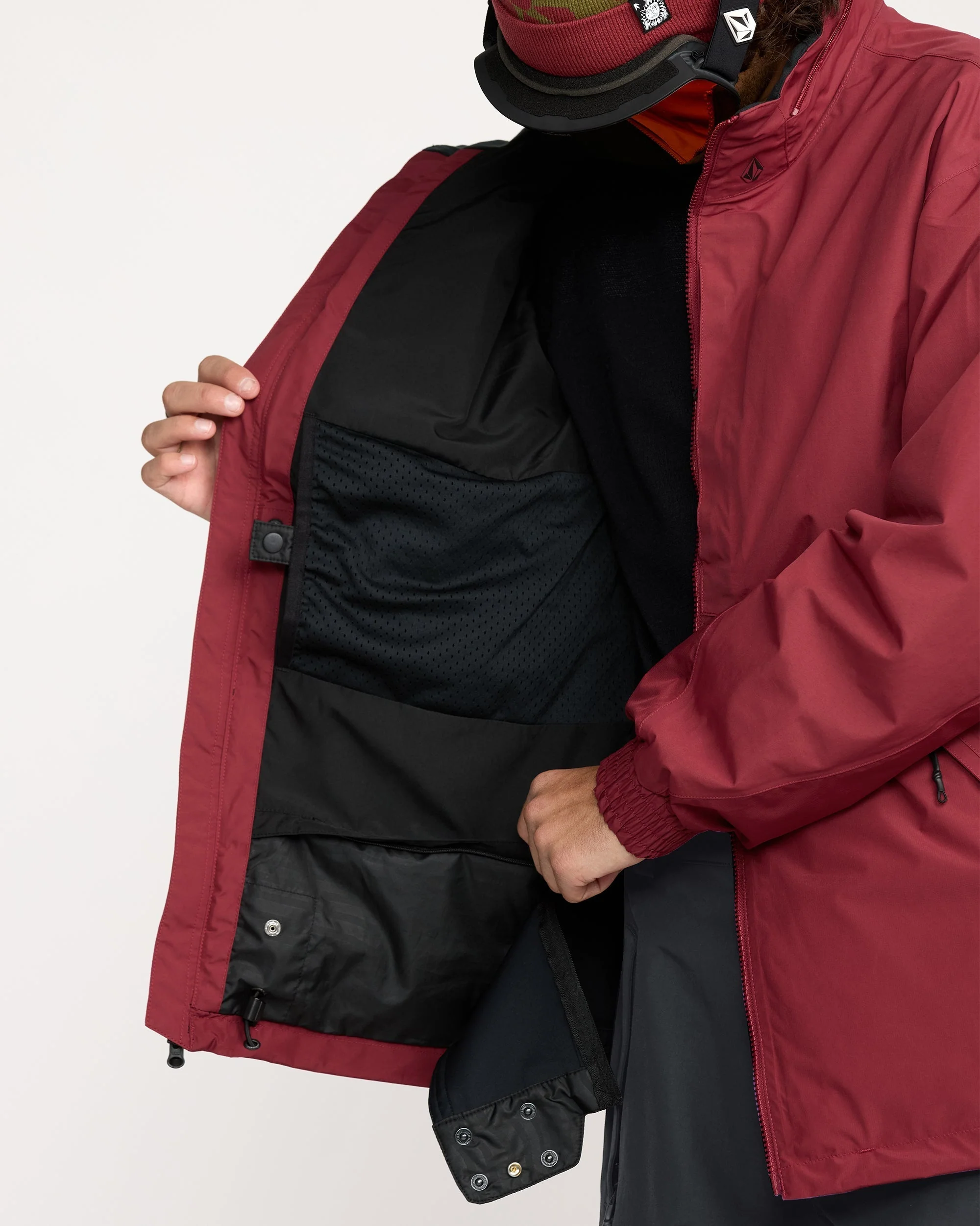 Longo Gore-Tex Jacke - Burnt Red - Image 12