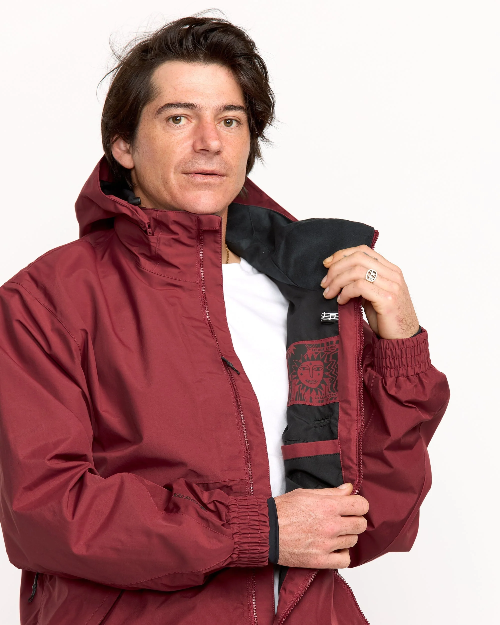 Longo Gore-Tex Jacke - Burnt Red - Image 13