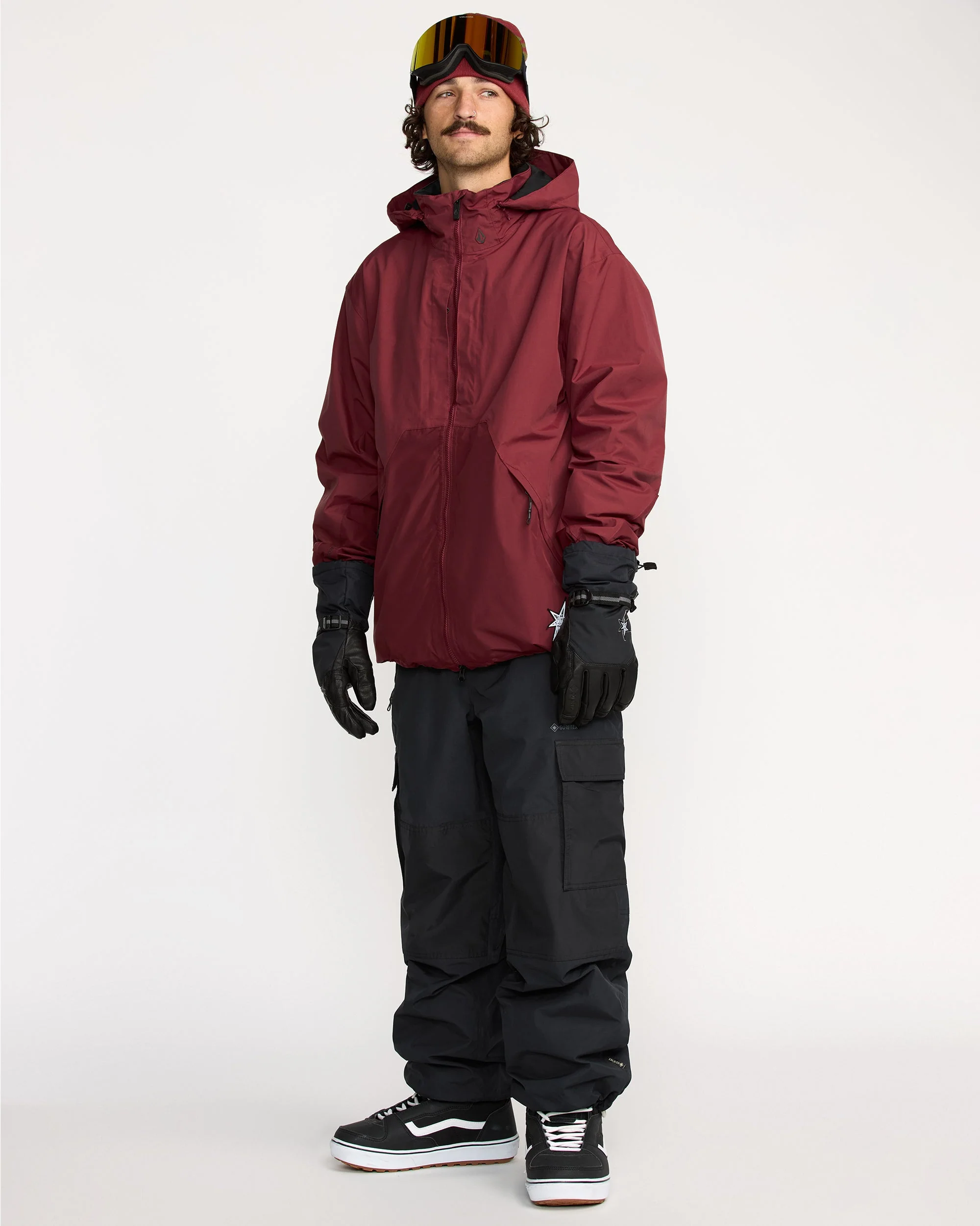 Longo Gore-Tex Jacke - Burnt Red - Image 4