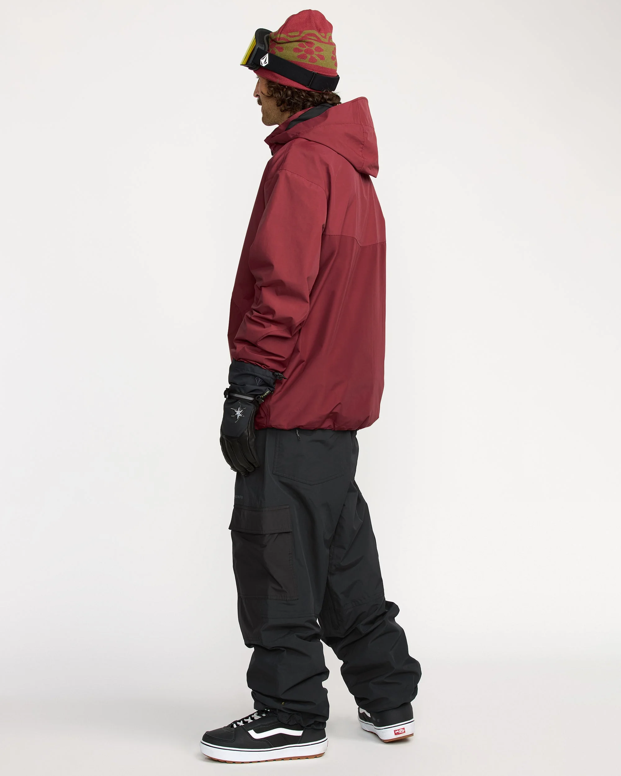 Longo Gore-Tex Jacke - Burnt Red - Image 5