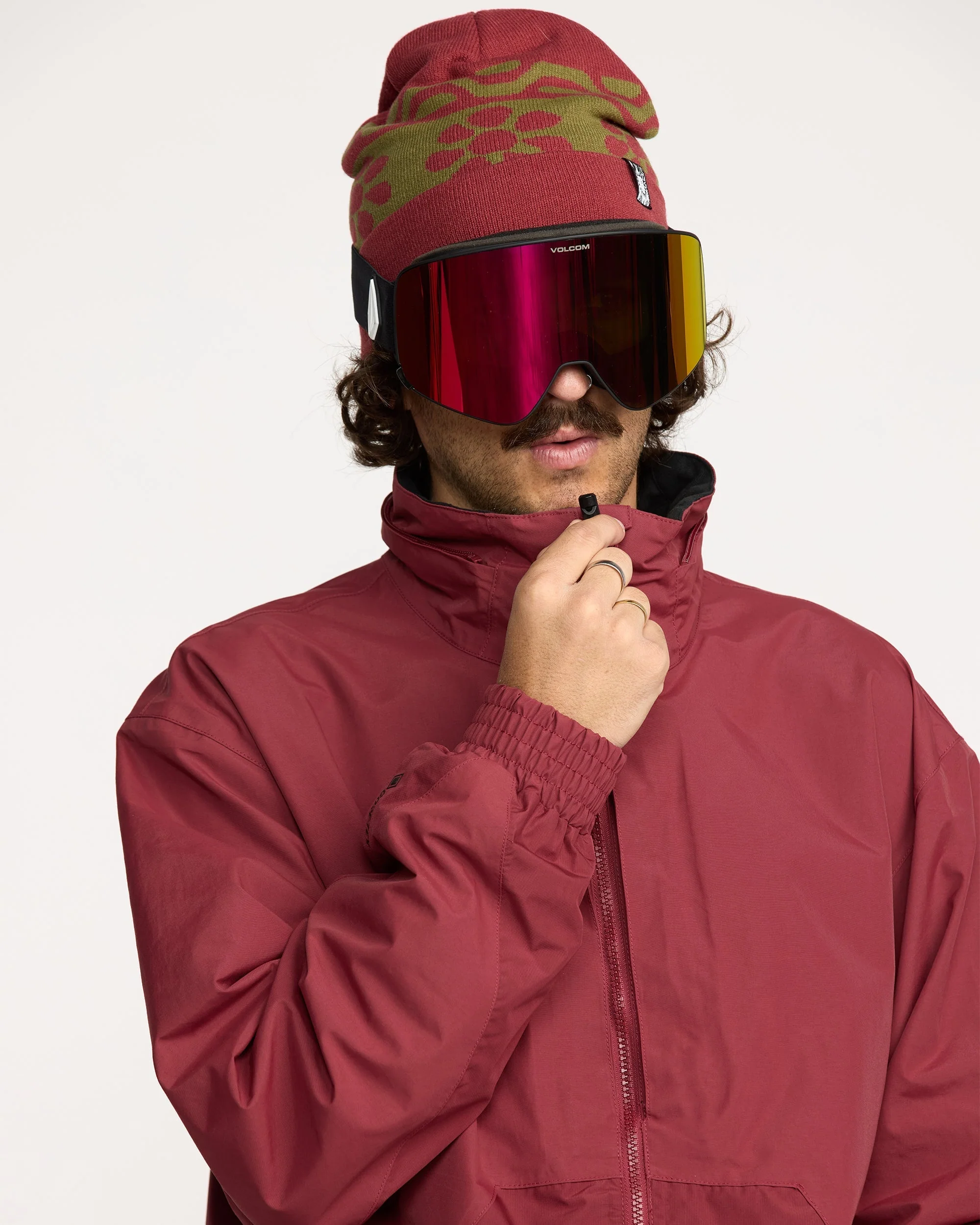Longo Gore-Tex Jacke - Burnt Red - Image 8