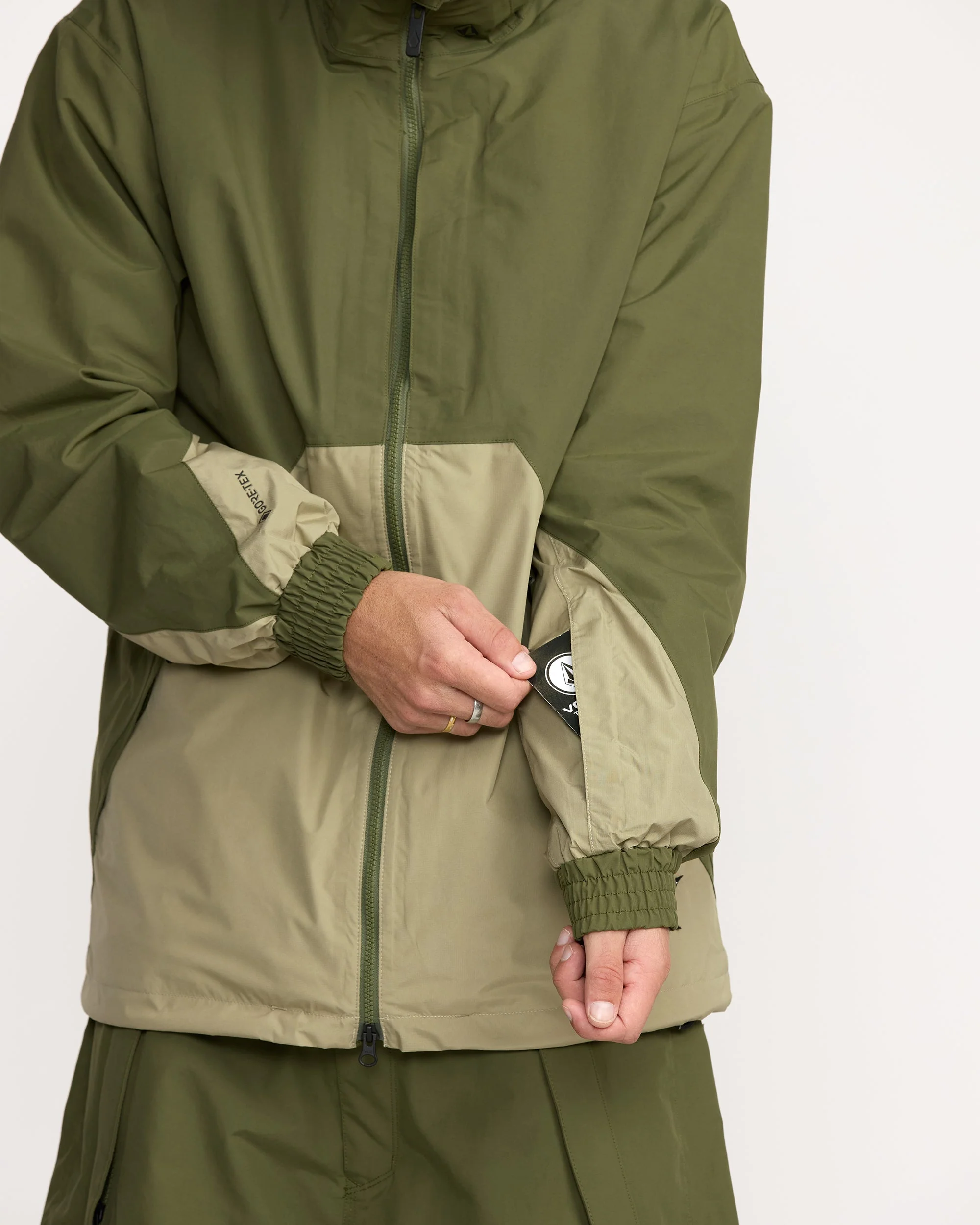 Longo Gore-Tex Jacke - Dark Olive - Image 11