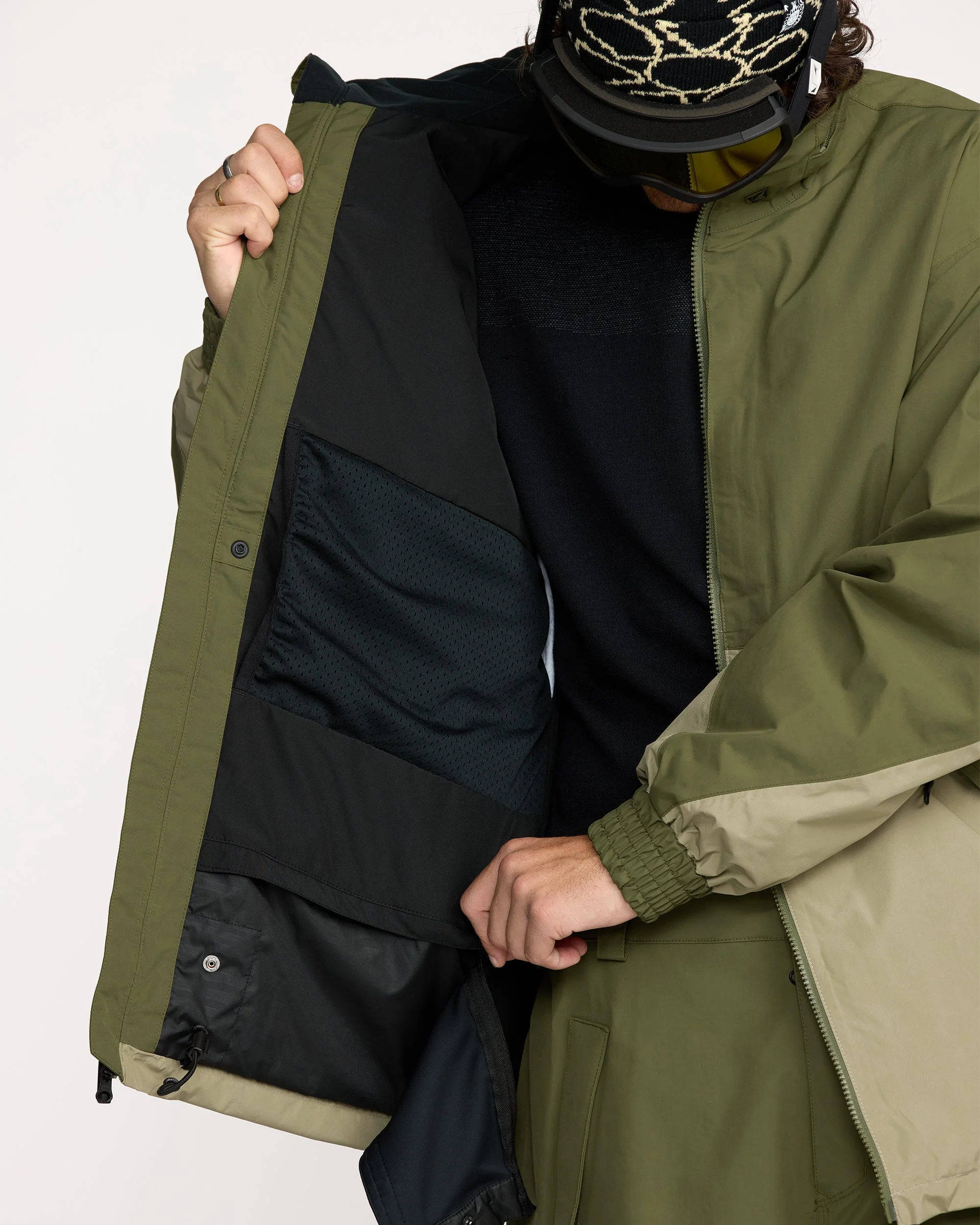 Longo Gore-Tex Jacke - Dark Olive - Image 13