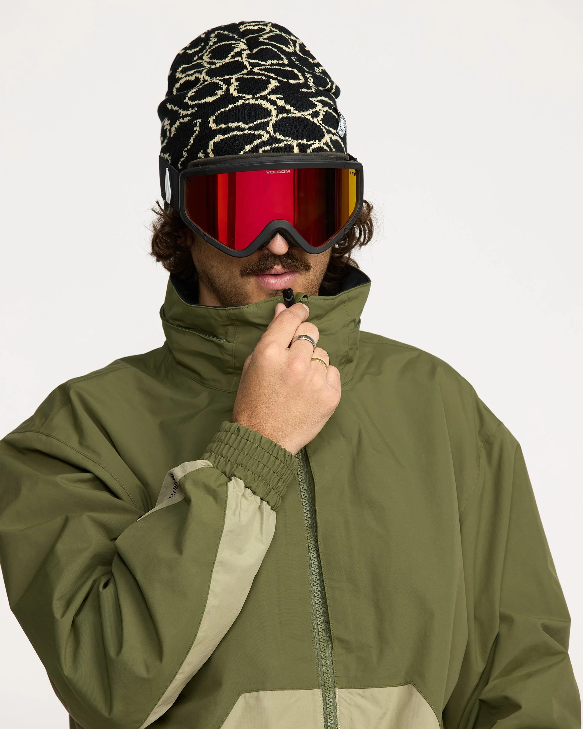 Longo Gore-Tex Jacke - Dark Olive - Image 8