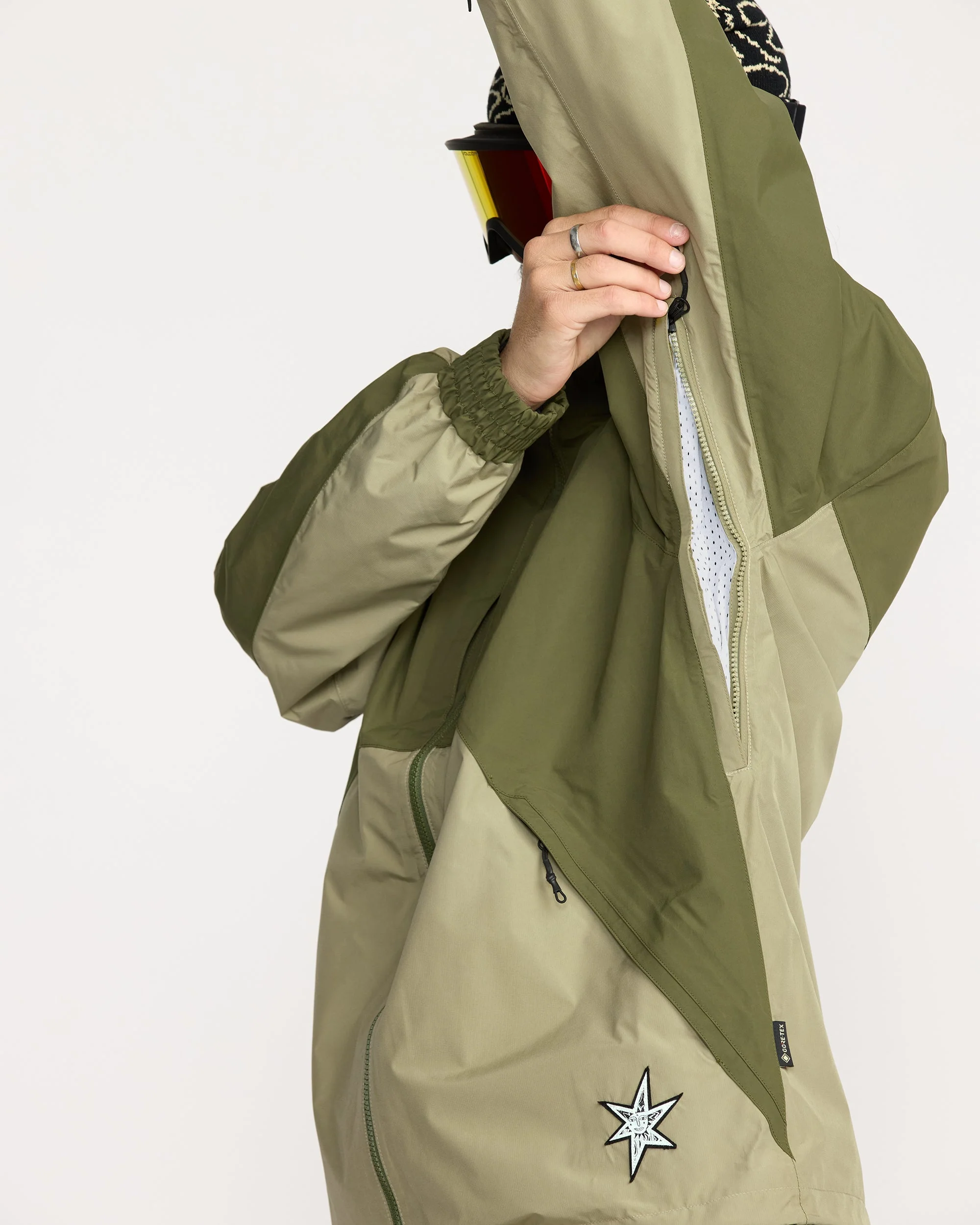 Longo Gore-Tex Jacke - Dark Olive - Image 9