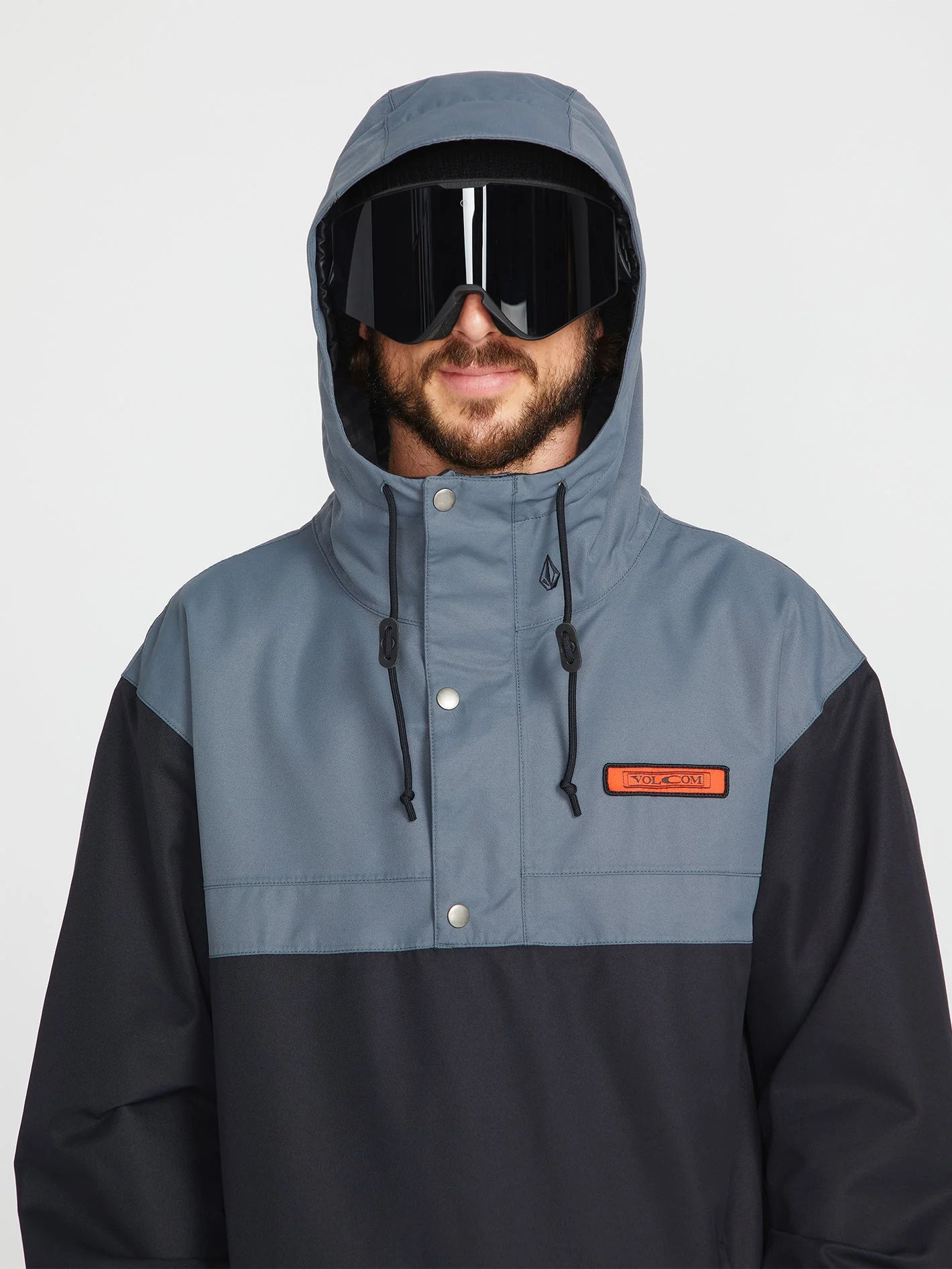 Longo Pullover Jacket - Black - Image 5