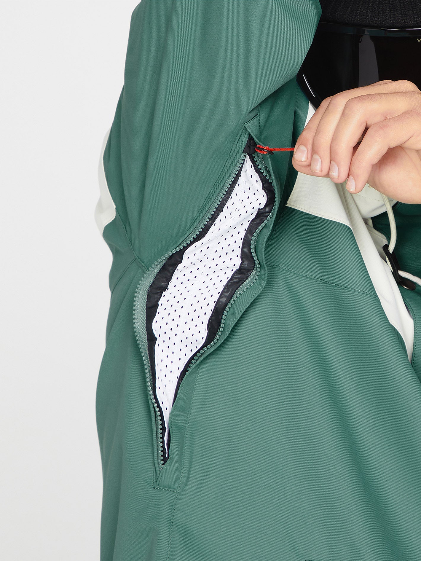 Longo Pullover Jacket - Sage - Image 7