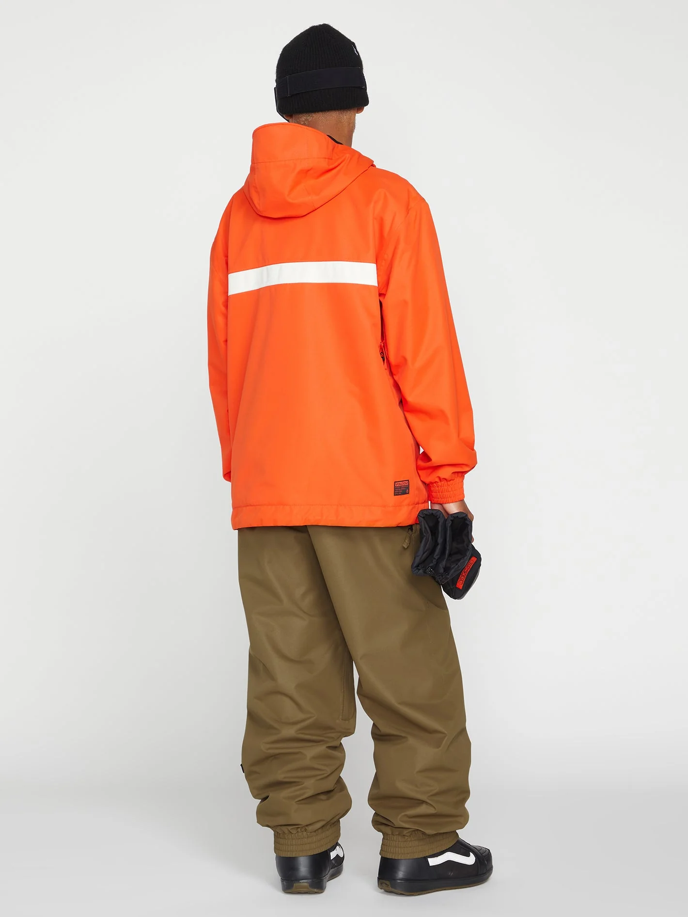 Longo Pullover Jacket - Orange Shock - Image 5
