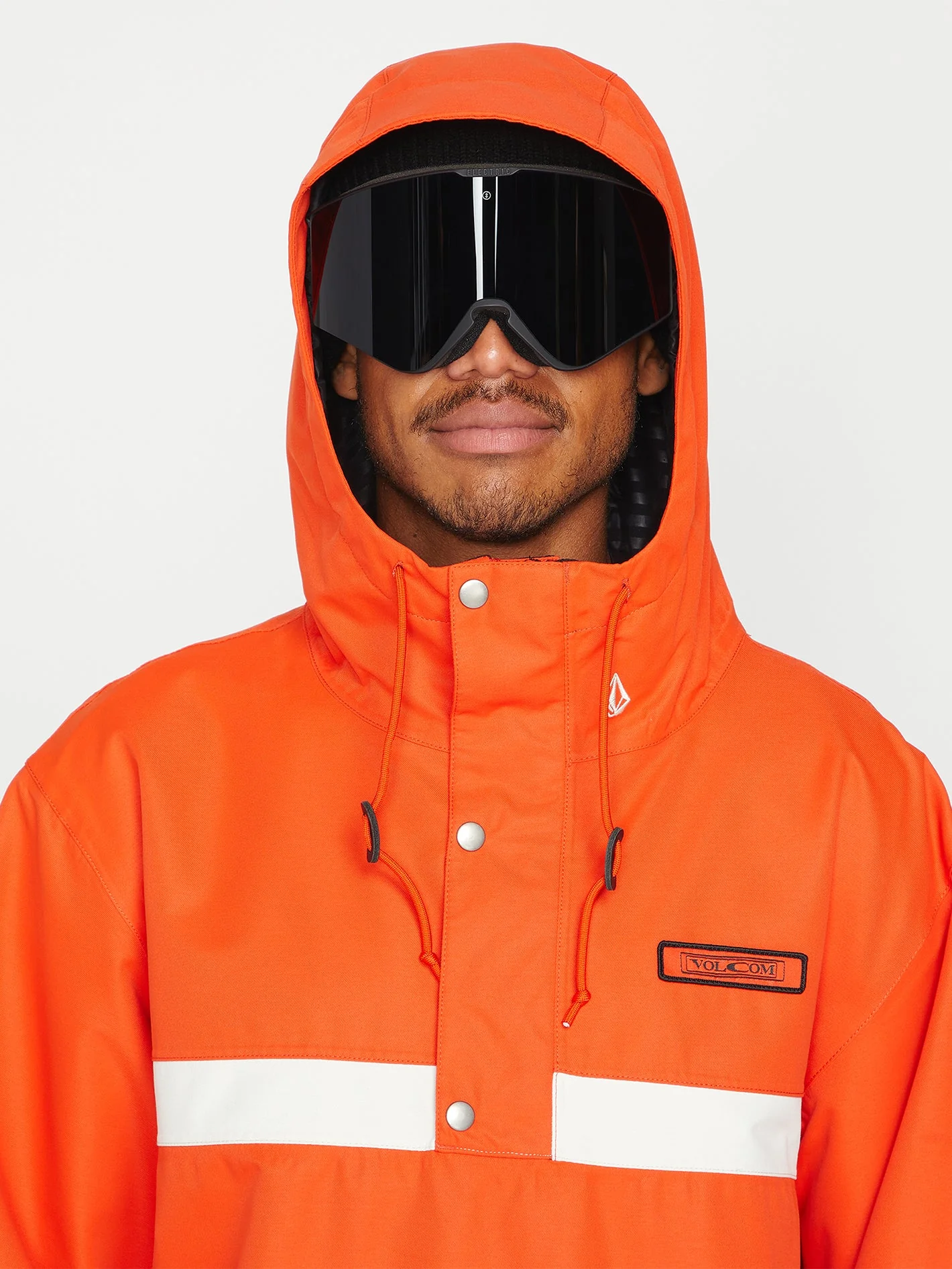 Longo Pullover Jacket - Orange Shock - Image 7