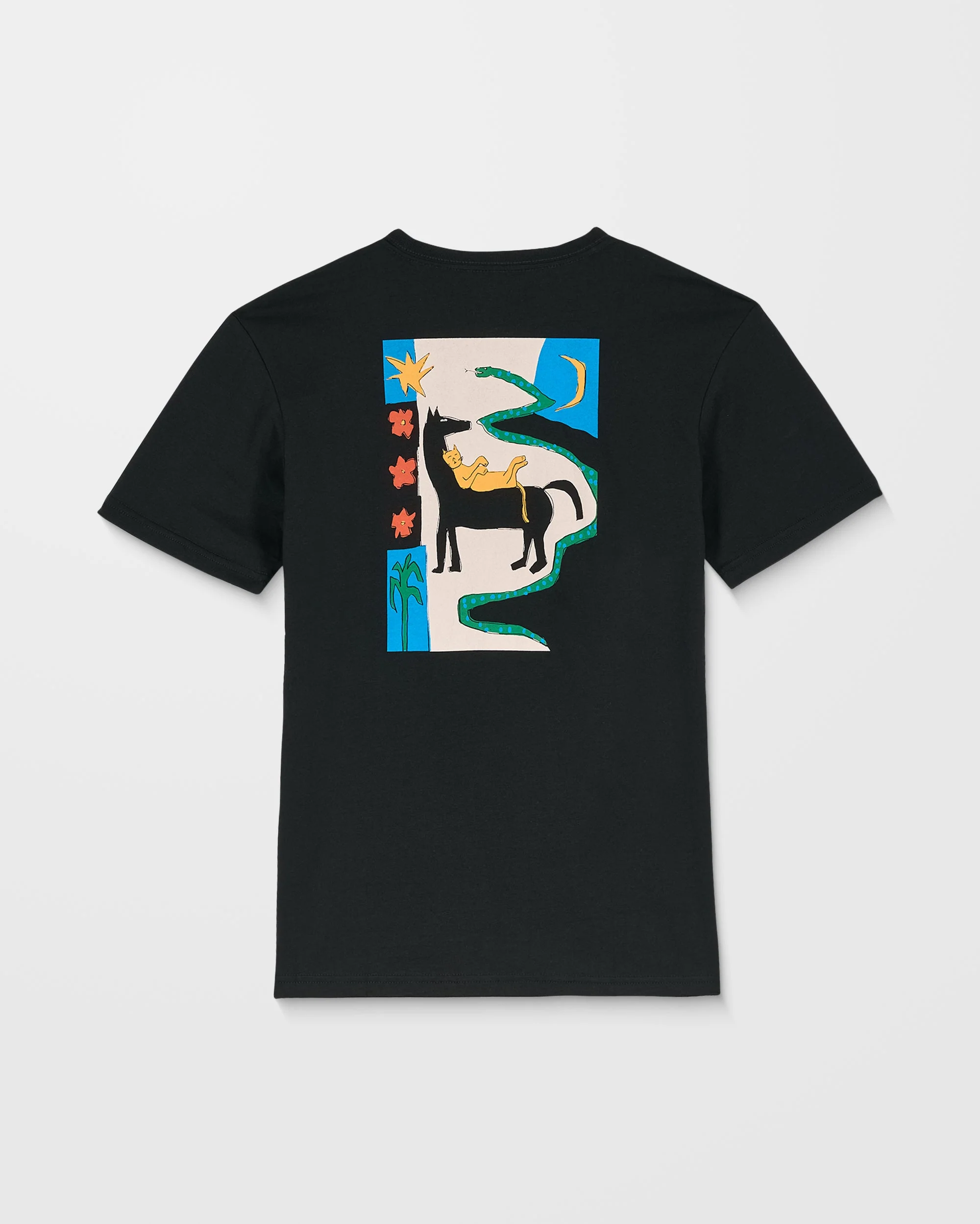 Longosnake T-Shirt - Black - (KINDER)