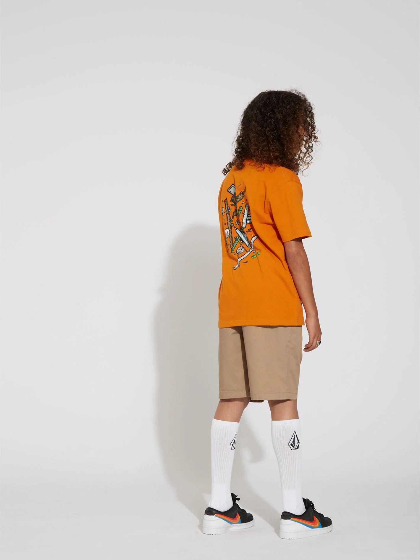 Loose Truck Shorts - KHAKI - (KINDER) - Image 2