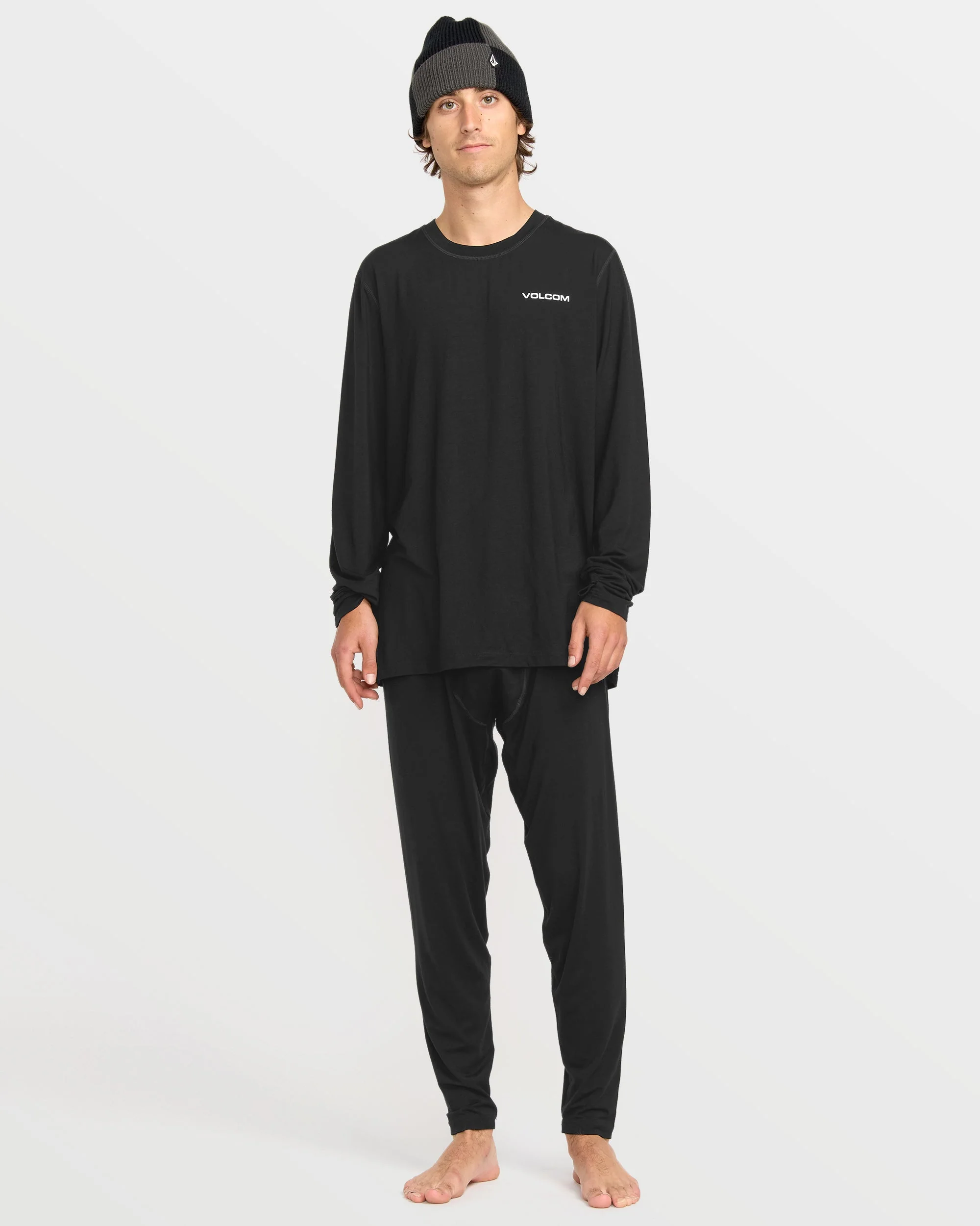 M Merino Blend Basisschicht-Shirt - Black - Image 4