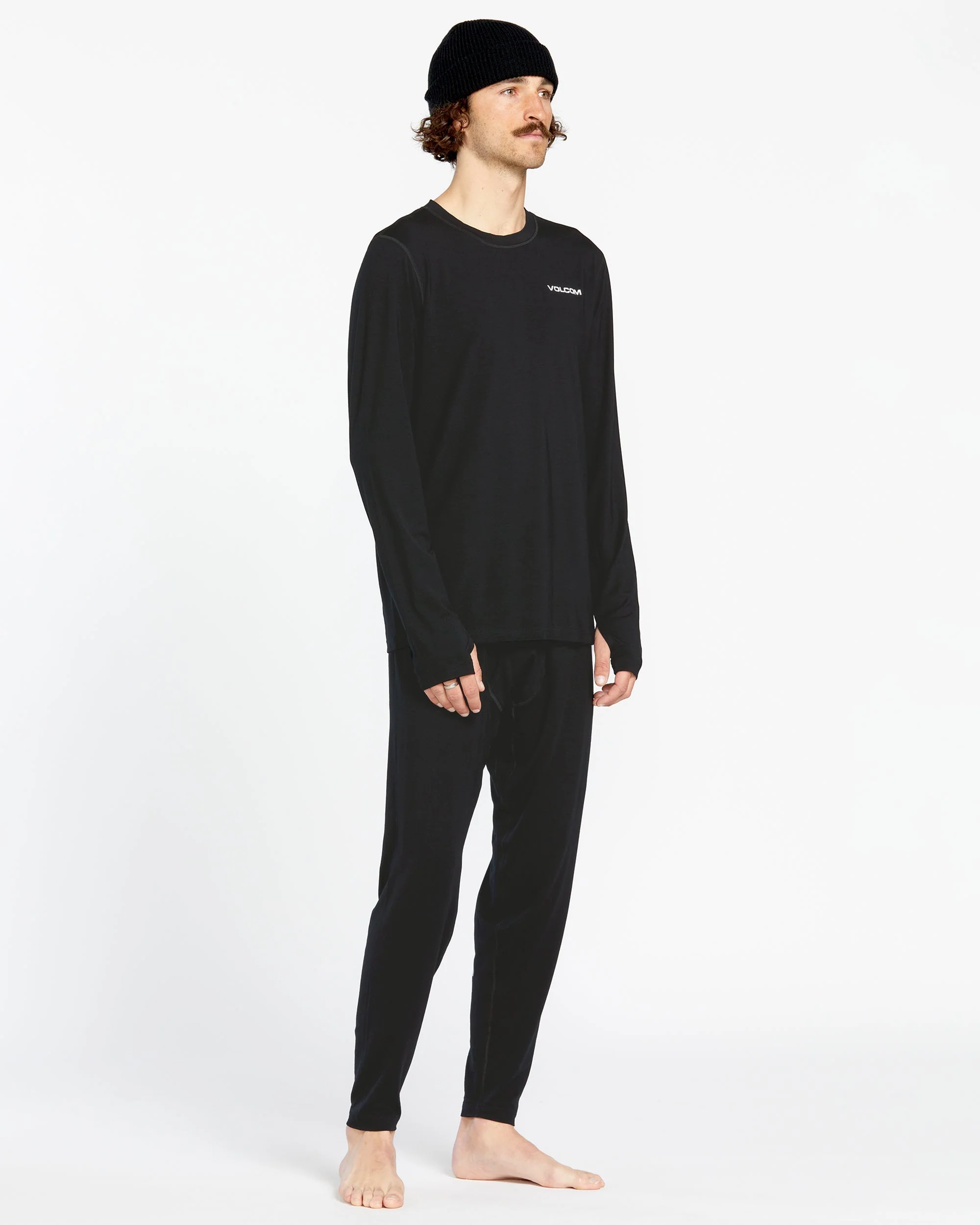 M Merino Blend Basisschicht-Hose - Black - Image 6