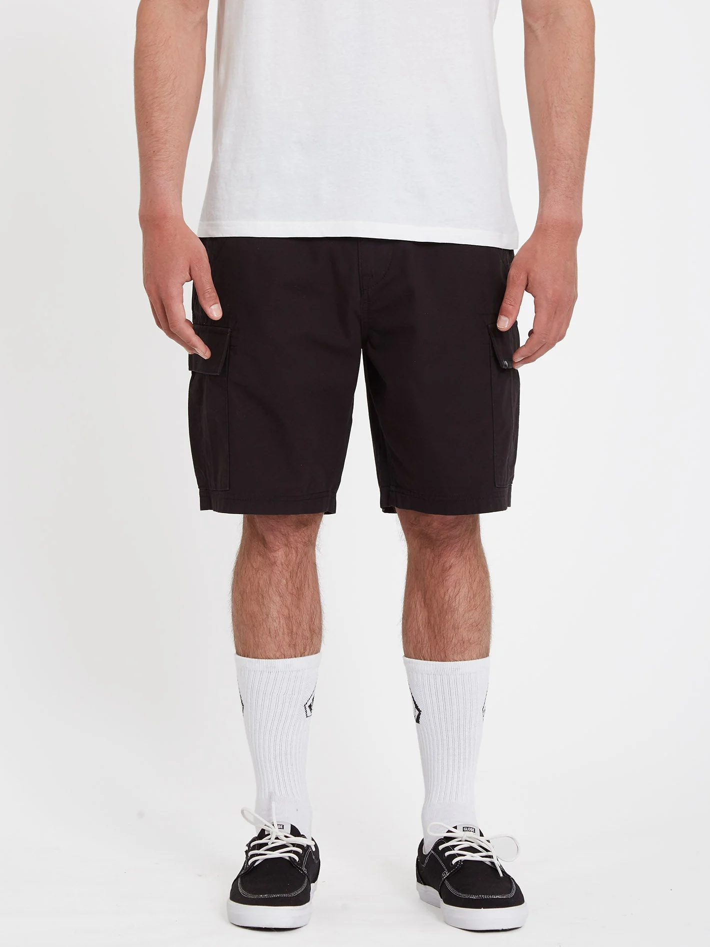 March Cargo Shorts - BLACK