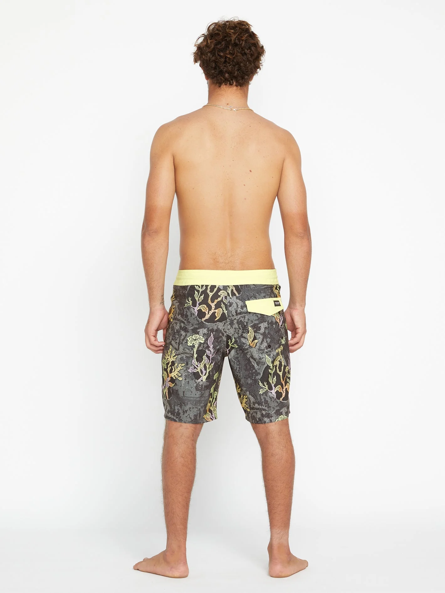 Mashed Stoney 19" Badeshorts - DUSK GREY - Image 3