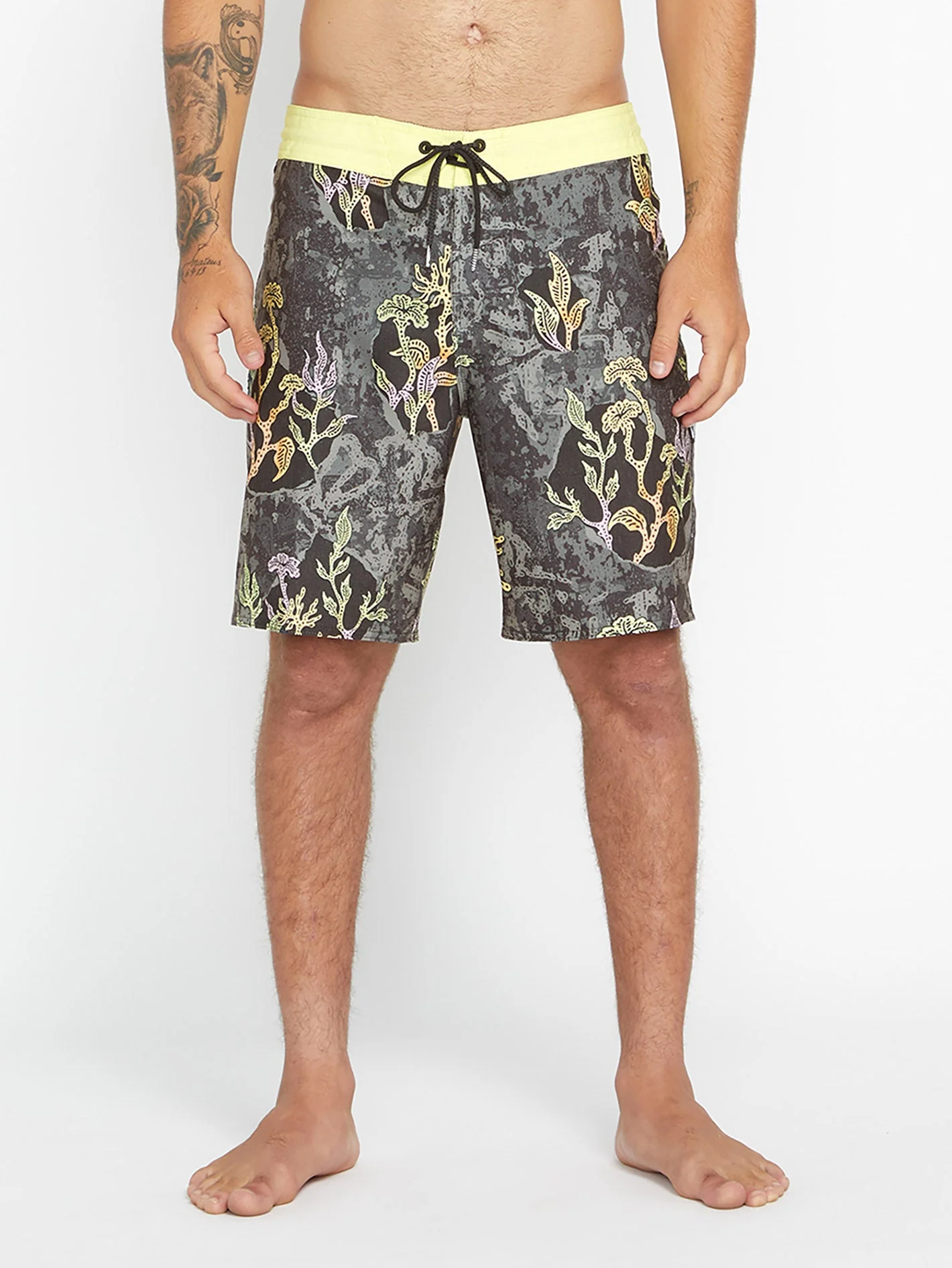 Mashed Stoney 19" Badeshorts - DUSK GREY - Image 4