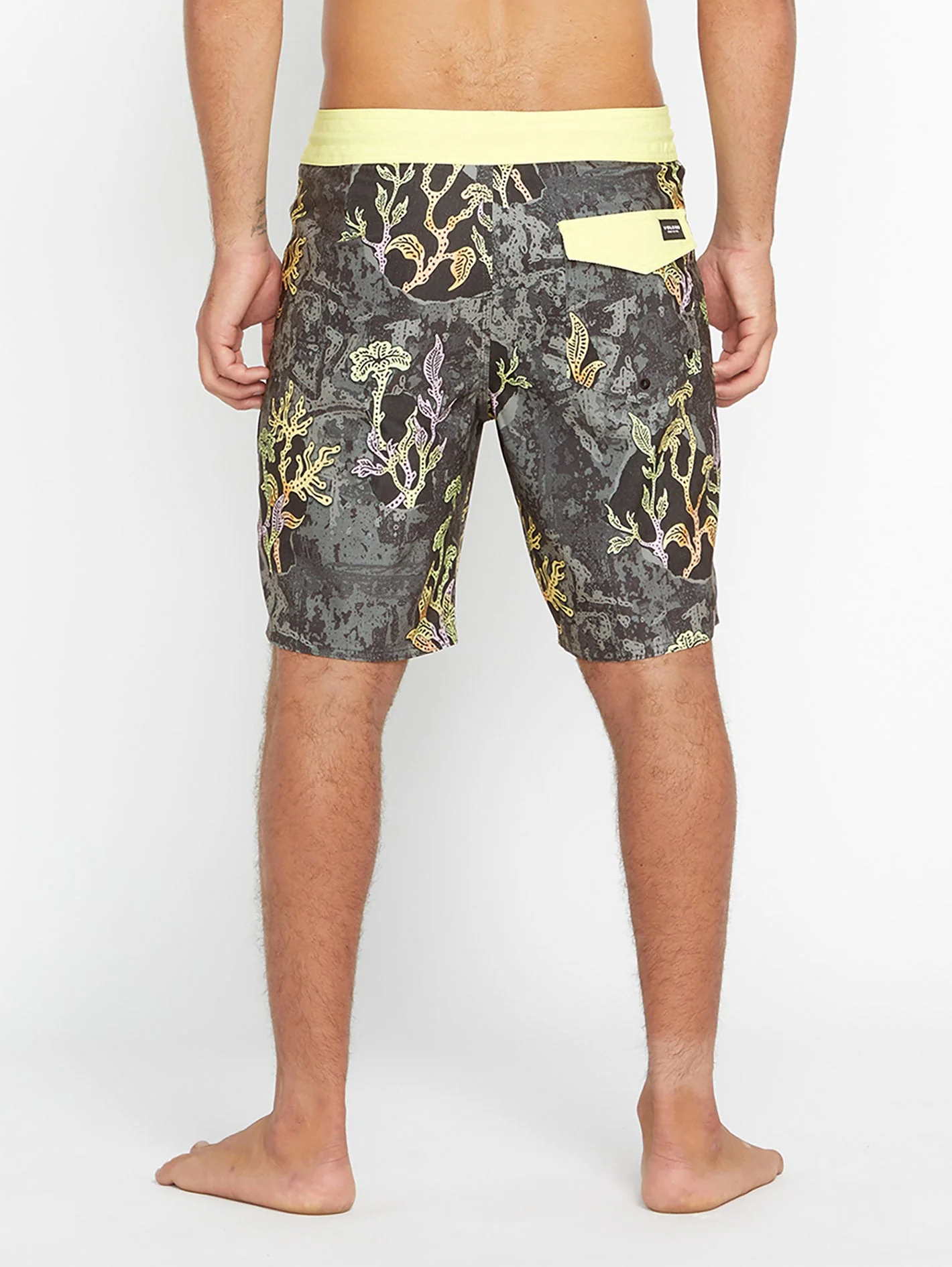 Mashed Stoney 19" Badeshorts - DUSK GREY - Image 5