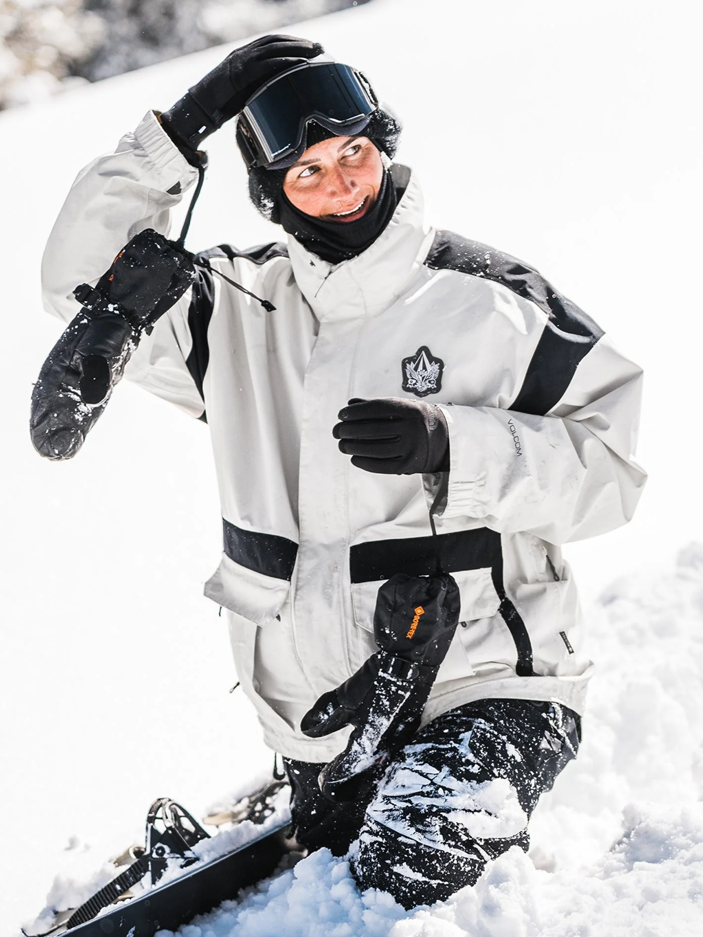 Melancon Gore-Tex Jacket - Off White (Unisex) - Image 4