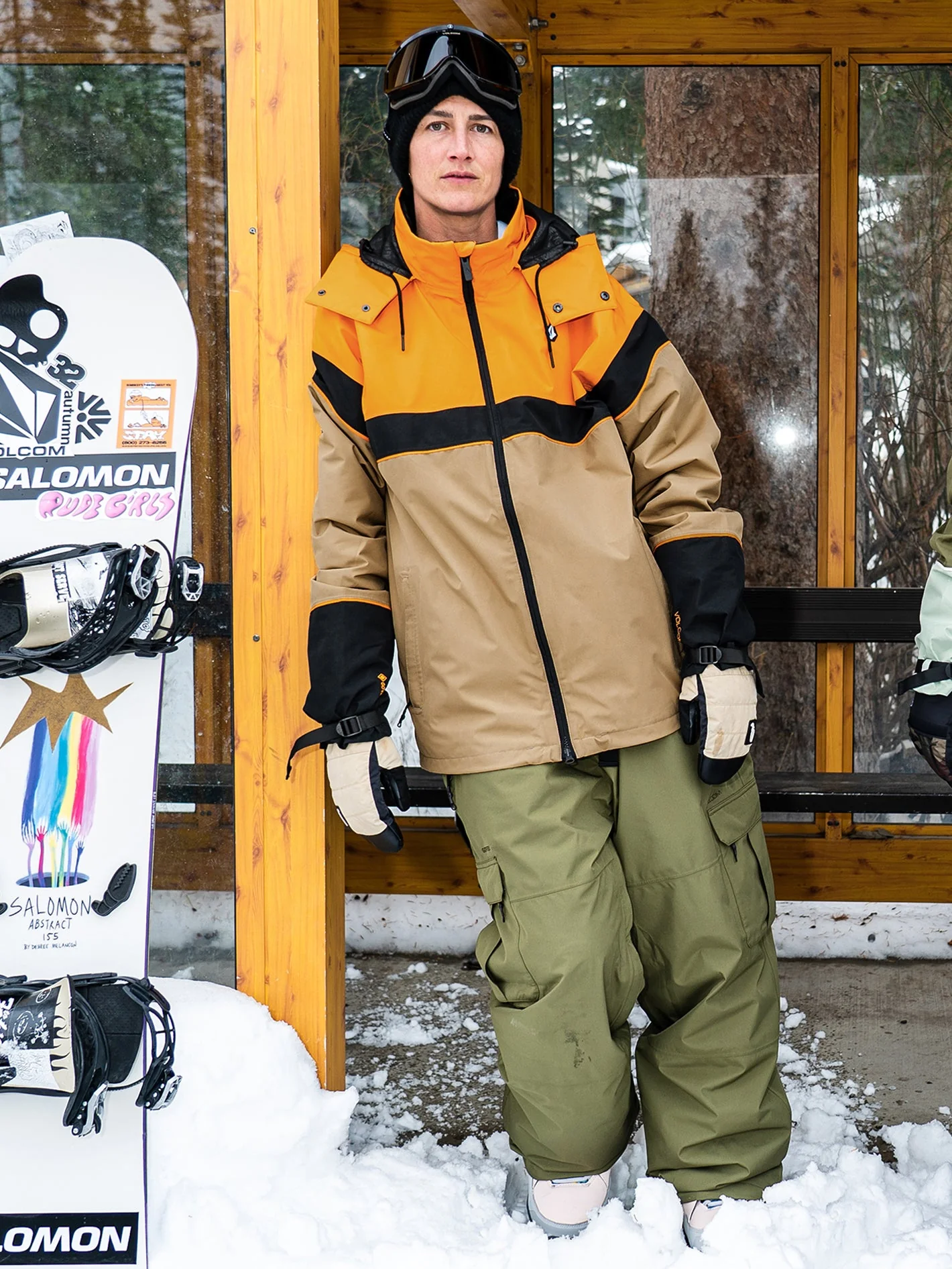Melancon Gore-Tex Jacke - GOLD - Image 4