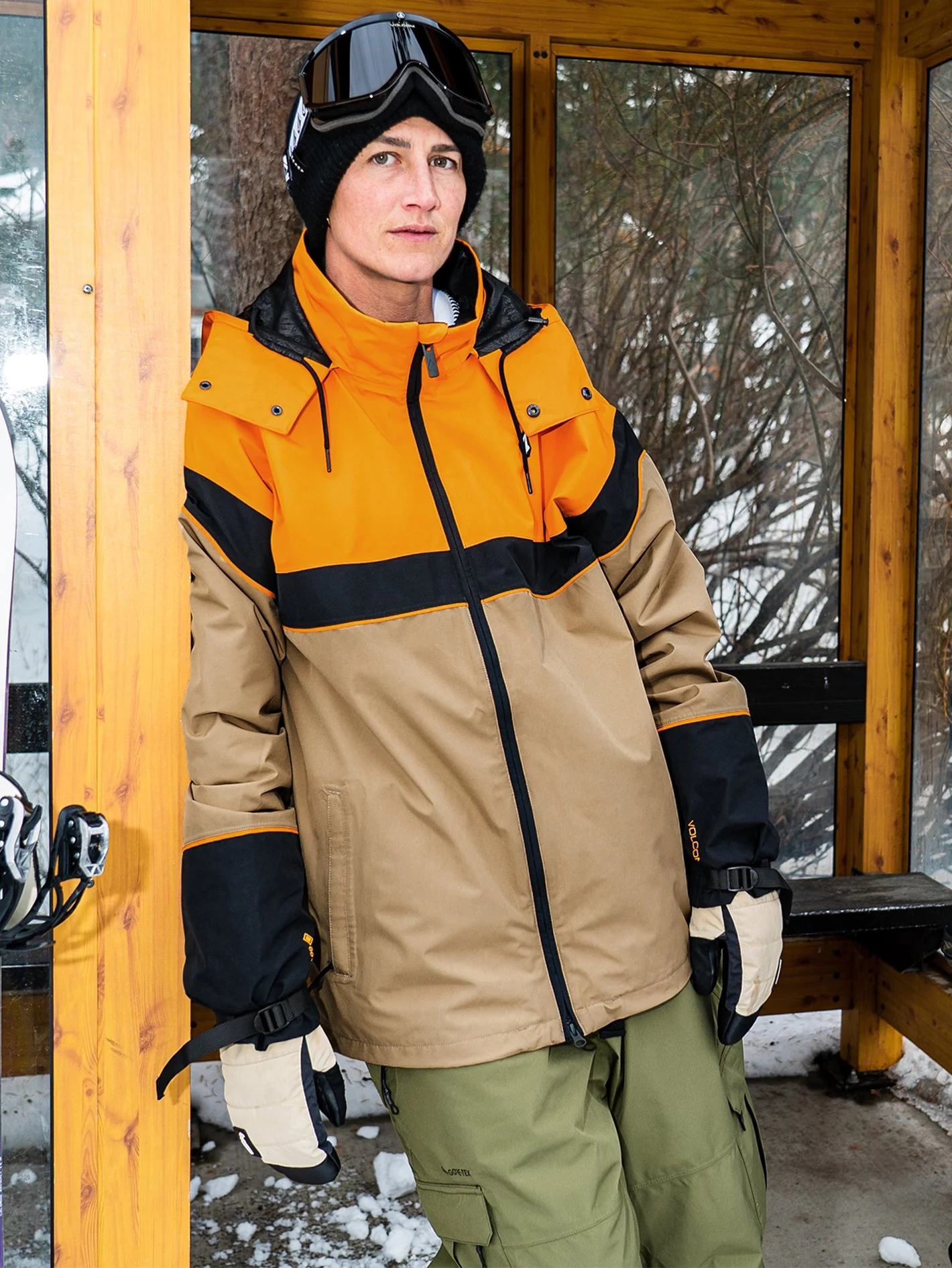 Melancon Gore-Tex Jacke - GOLD - Image 8