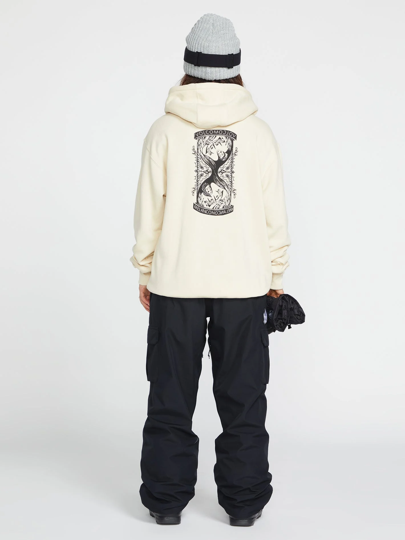 Melancon Hoodie - Off White (Unisex) - Image 3